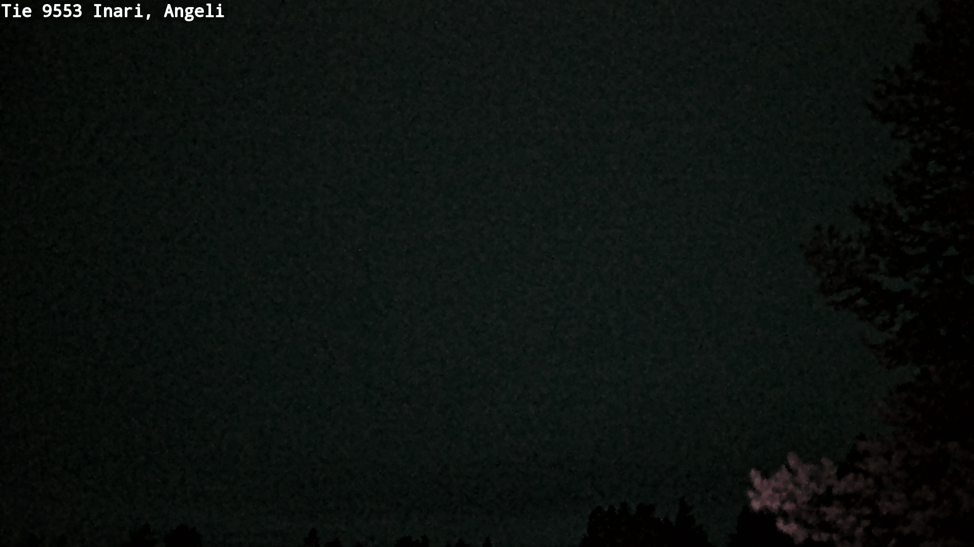 Weather Camera Image Road 9553 Inari, Angeli, Lintupuolivaara, Inari, Lappi