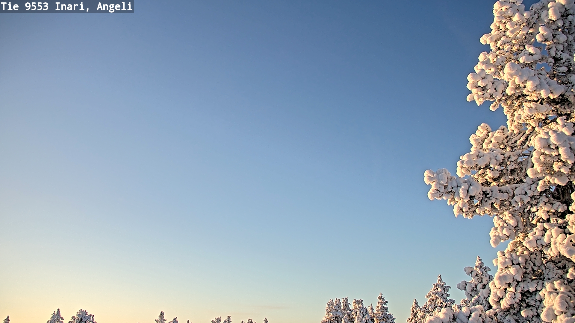 Kelikamerat Kuva Tie 9553 Inari, Angeli, Lintupuolivaara, Inari, Lappi