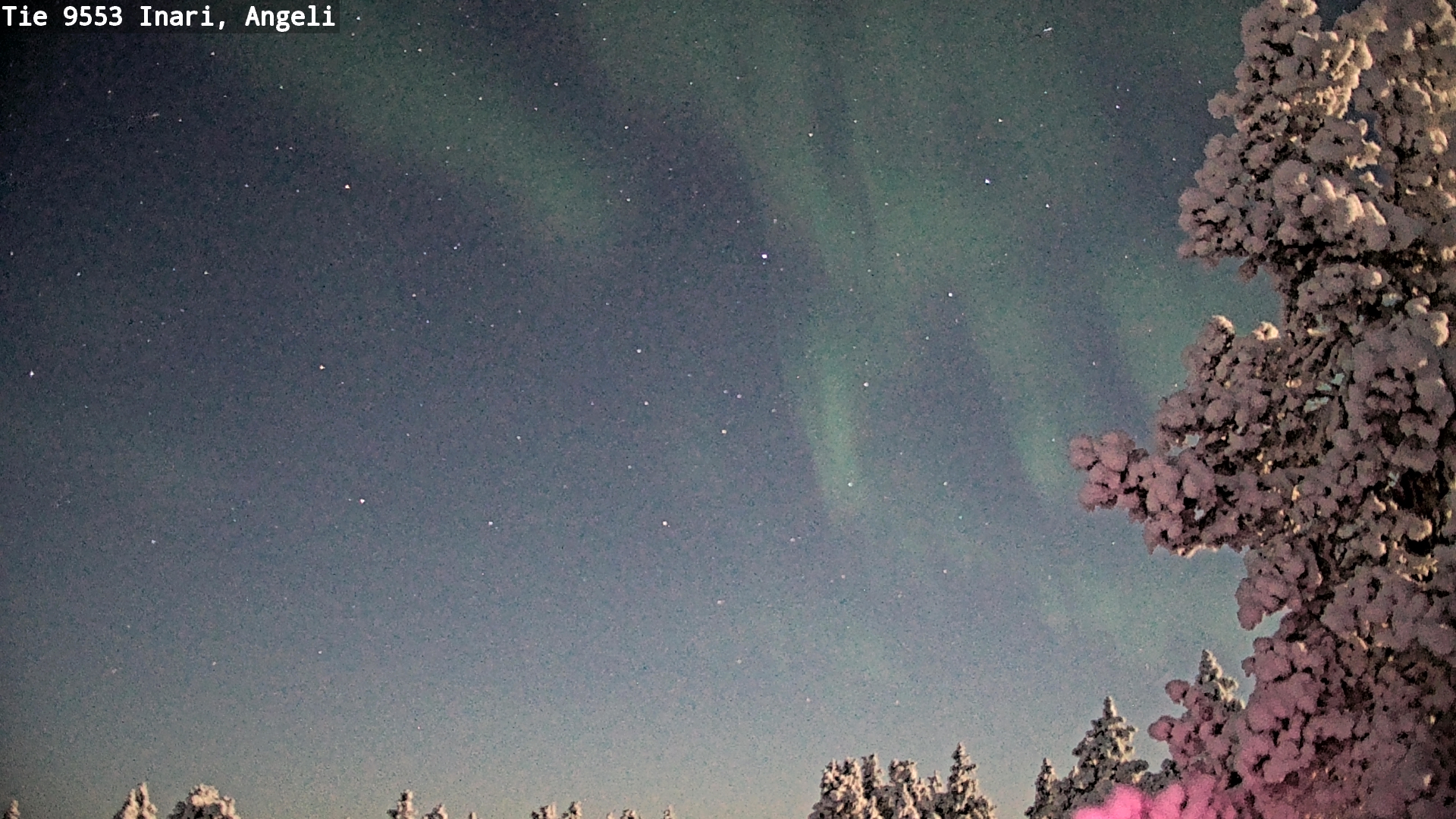 Kelikamerat Kuva Tie 9553 Inari, Angeli, Lintupuolivaara, Inari, Lappi