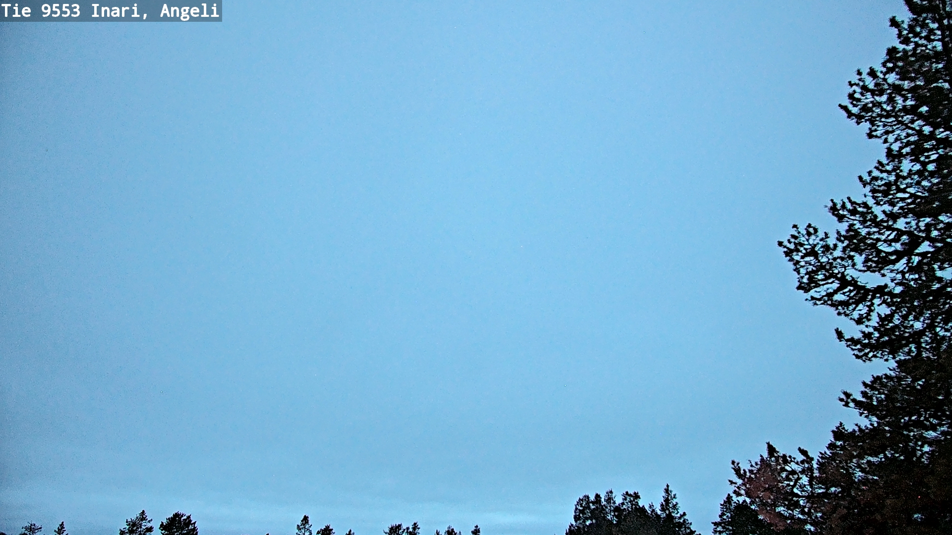 Weather Camera Image Road 9553 Inari, Angeli, Lintupuolivaara, Inari, Lappi