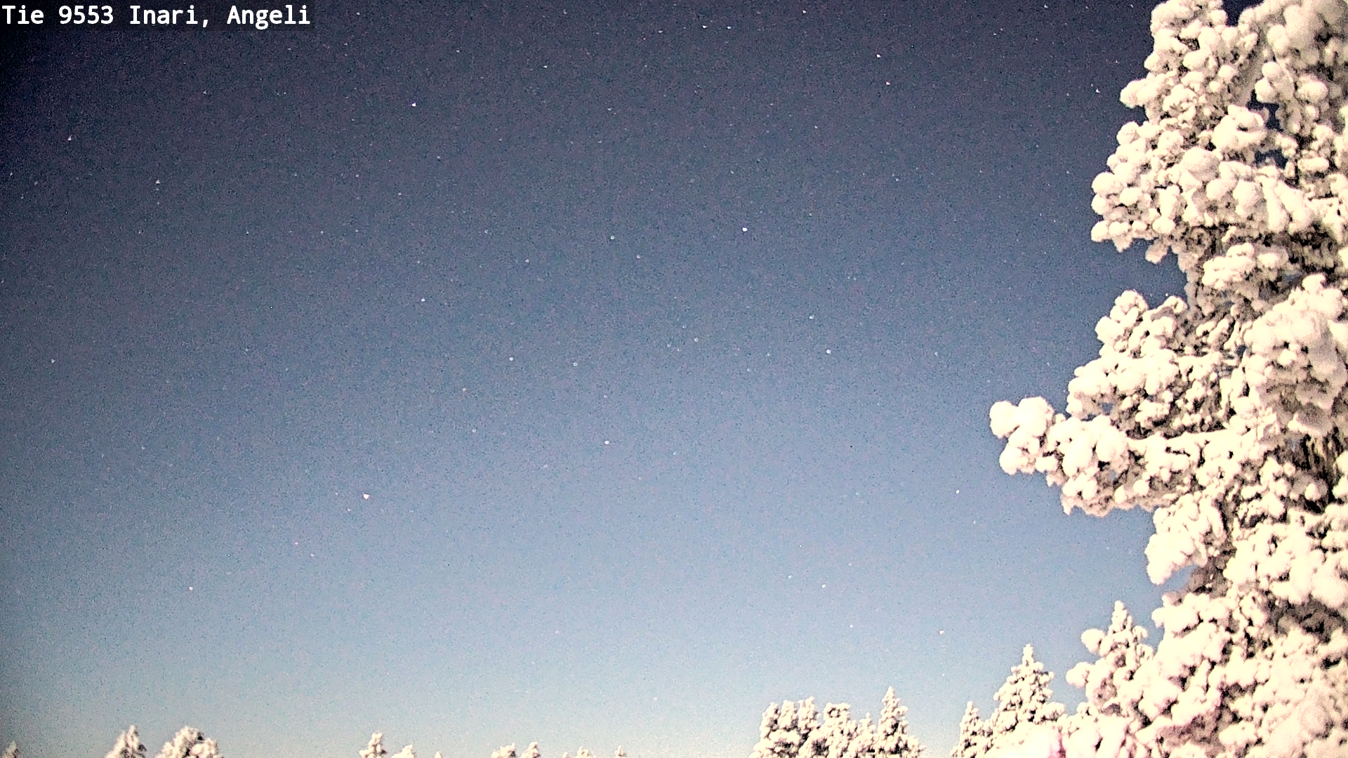 Weather Camera Image Road 9553 Inari, Angeli, Lintupuolivaara, Inari, Lappi