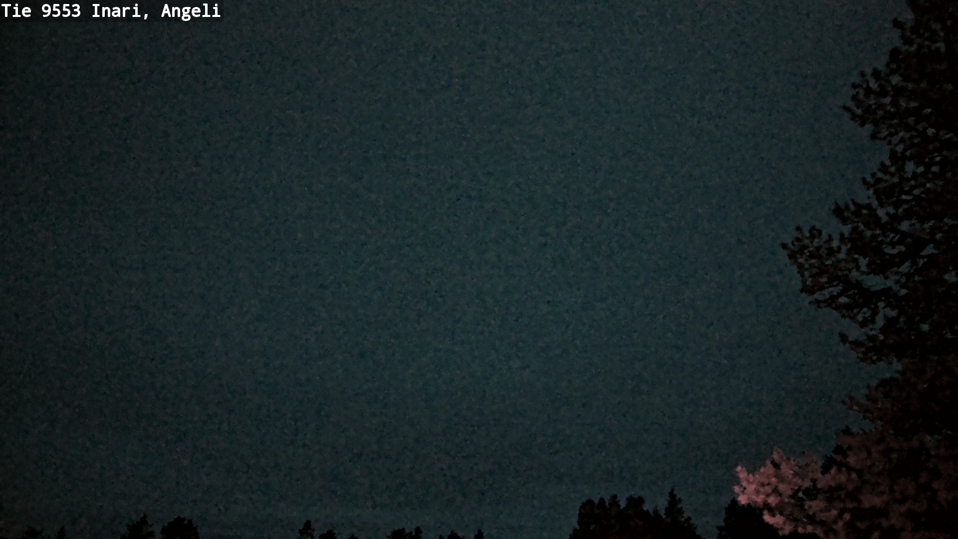 Weather Camera Image Road 9553 Inari, Angeli, Lintupuolivaara, Inari, Lappi