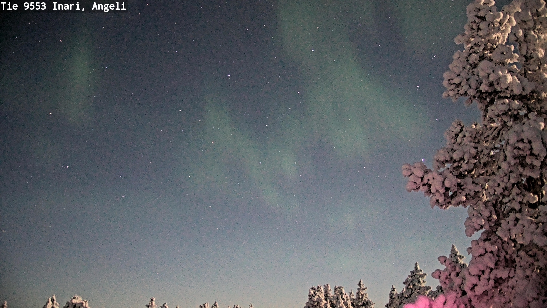 Kelikamerat Kuva Tie 9553 Inari, Angeli, Lintupuolivaara, Inari, Lappi