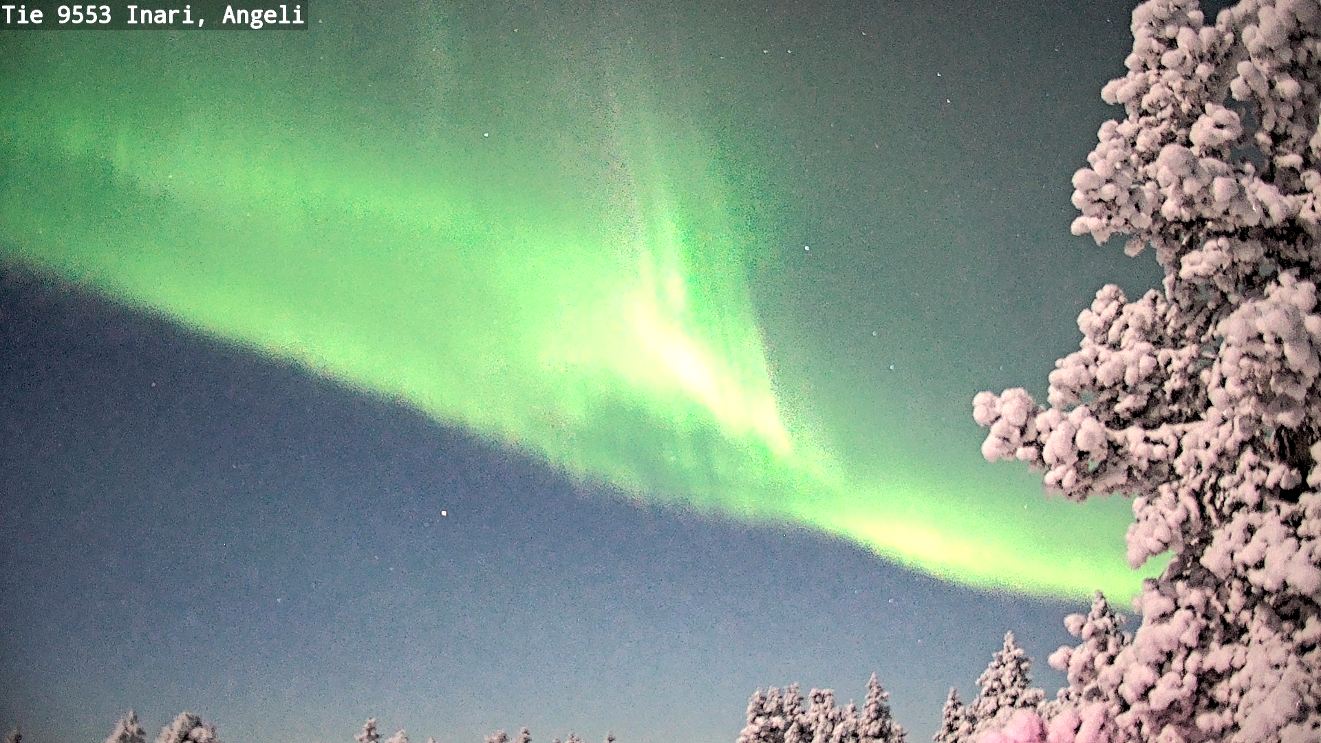 Kelikamerat Kuva Tie 9553 Inari, Angeli, Lintupuolivaara, Inari, Lappi
