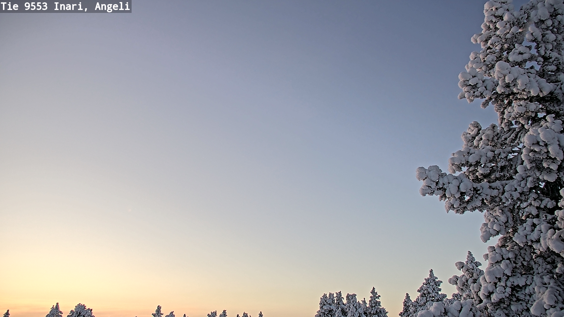 Kelikamerat Kuva Tie 9553 Inari, Angeli, Lintupuolivaara, Inari, Lappi