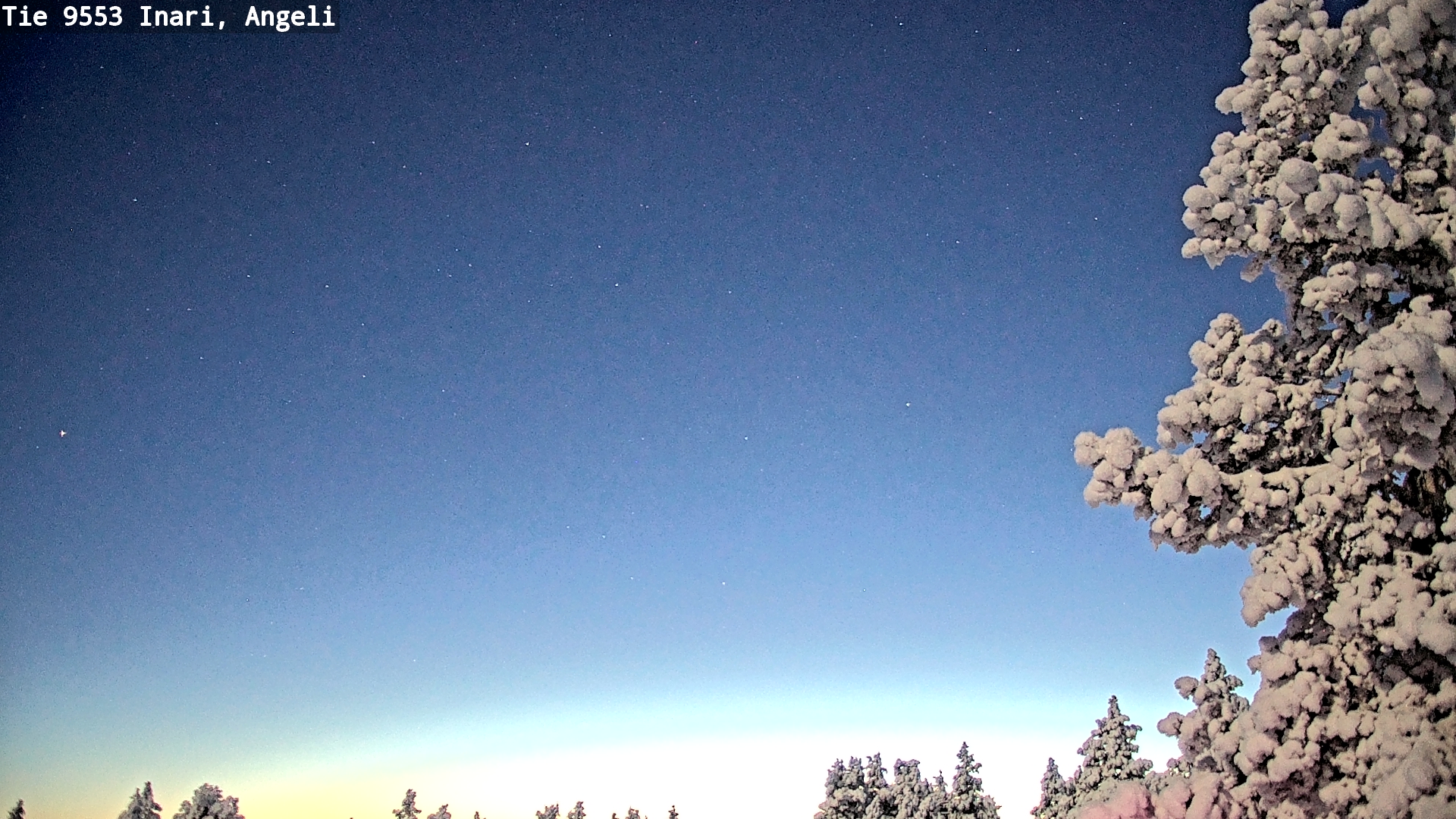 Kelikamerat Kuva Tie 9553 Inari, Angeli, Lintupuolivaara, Inari, Lappi