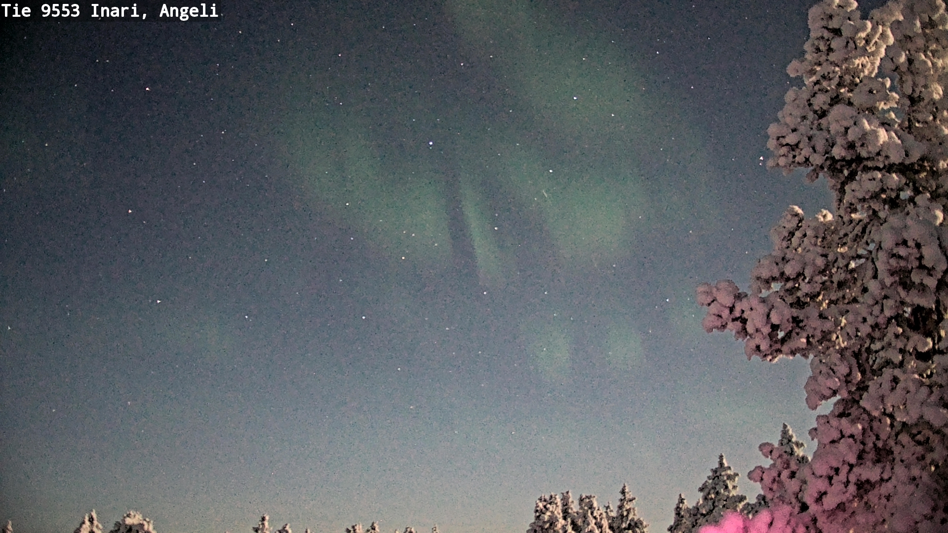 Kelikamerat Kuva Tie 9553 Inari, Angeli, Lintupuolivaara, Inari, Lappi
