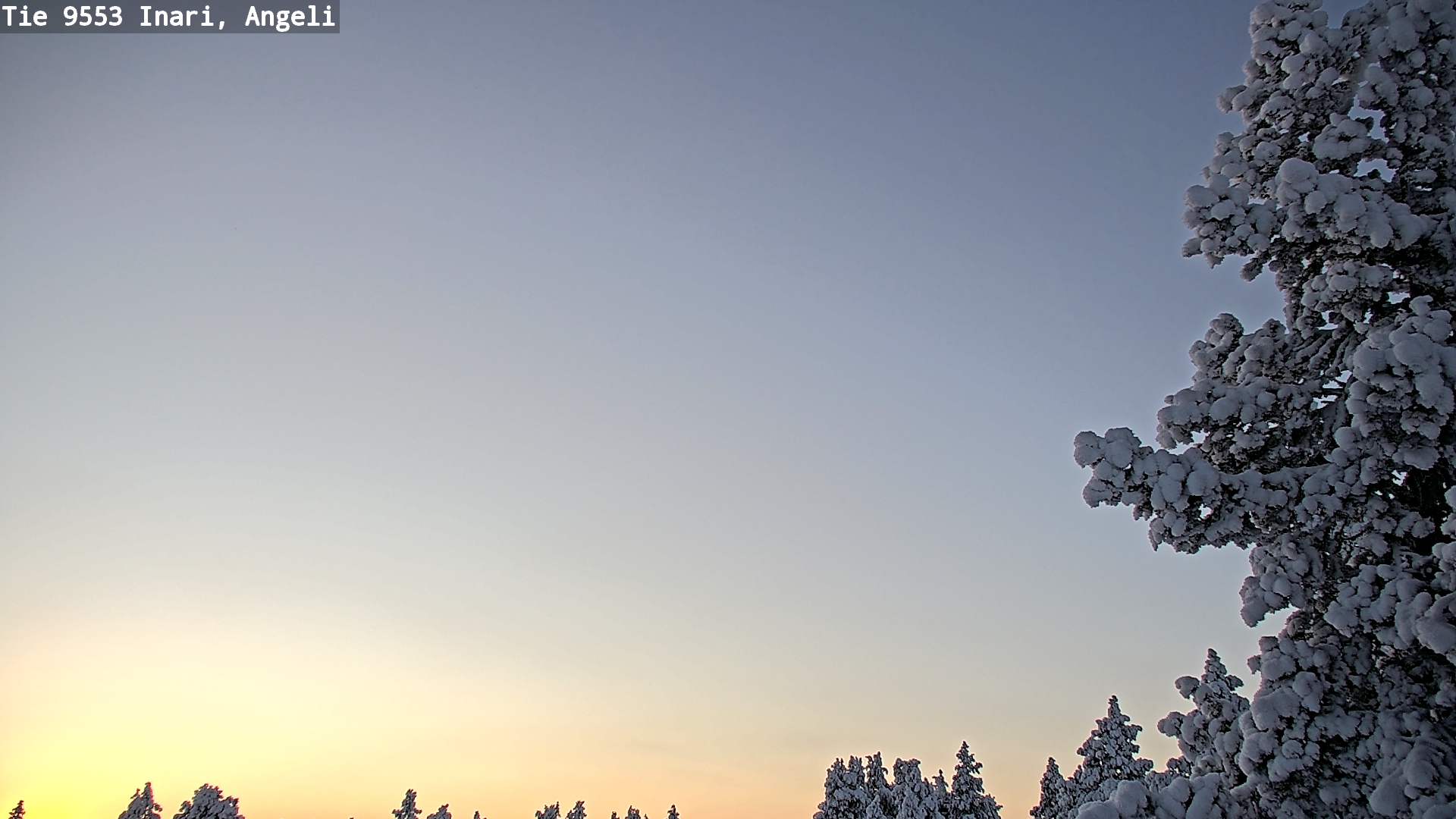 Kelikamerat Kuva Tie 9553 Inari, Angeli, Lintupuolivaara, Inari, Lappi