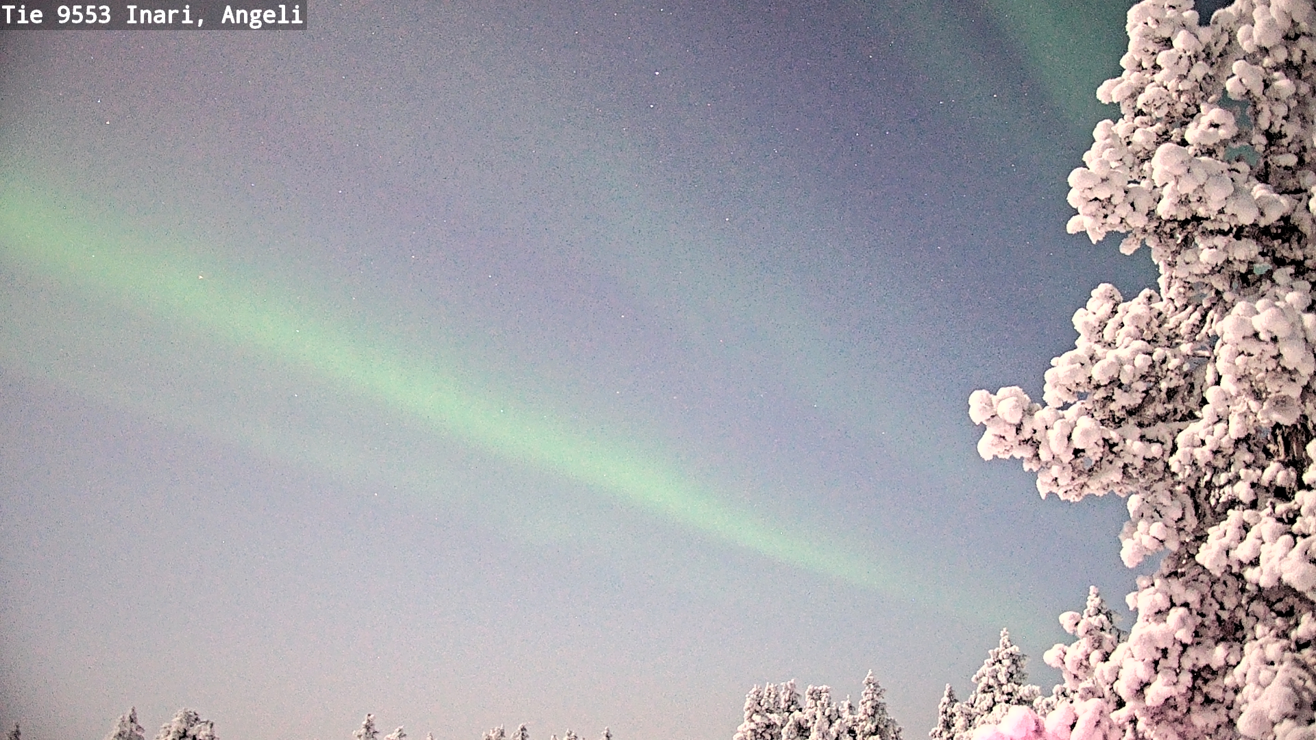 Kelikamerat Kuva Tie 9553 Inari, Angeli, Lintupuolivaara, Inari, Lappi