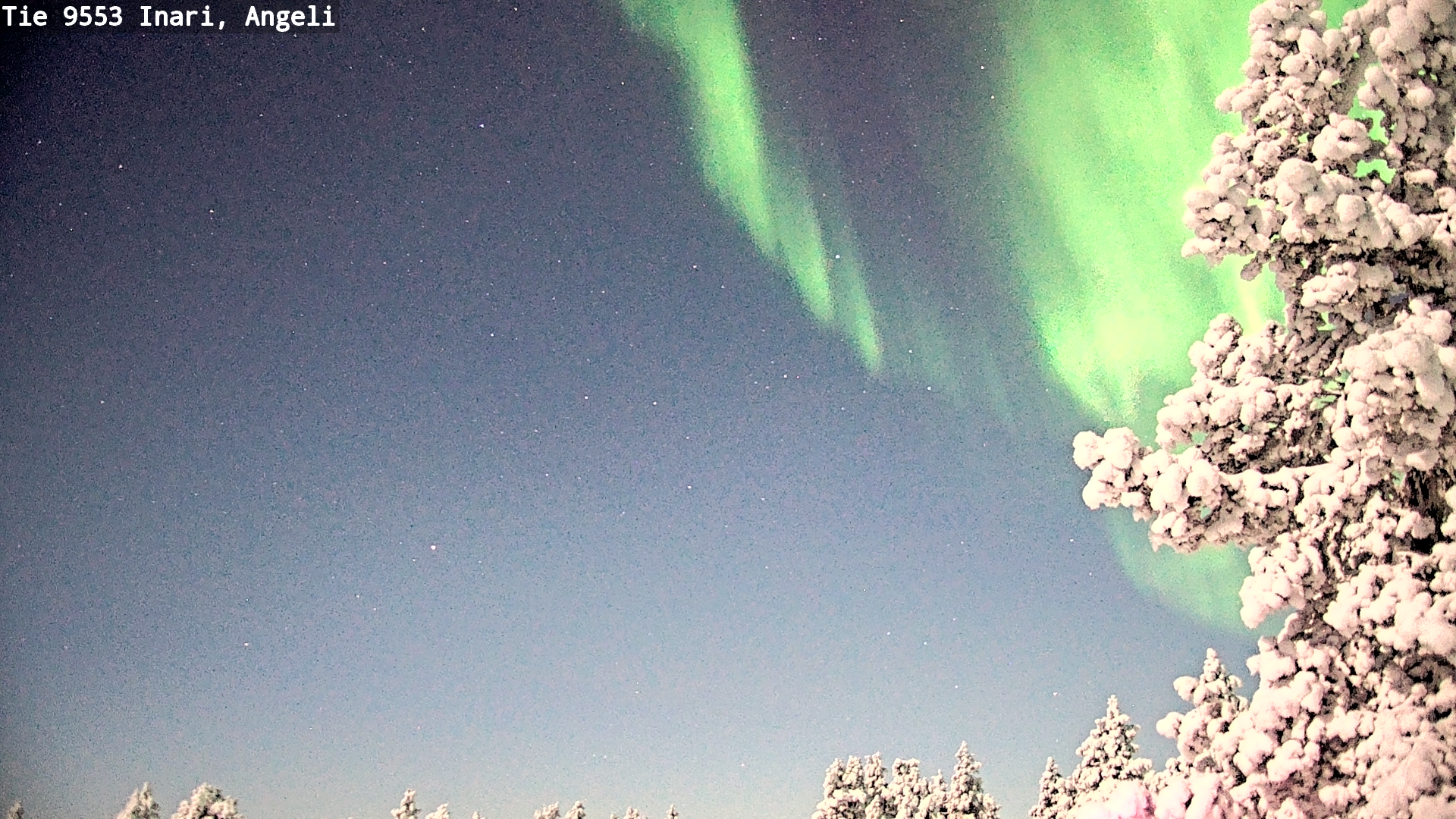 Kelikamerat Kuva Tie 9553 Inari, Angeli, Lintupuolivaara, Inari, Lappi