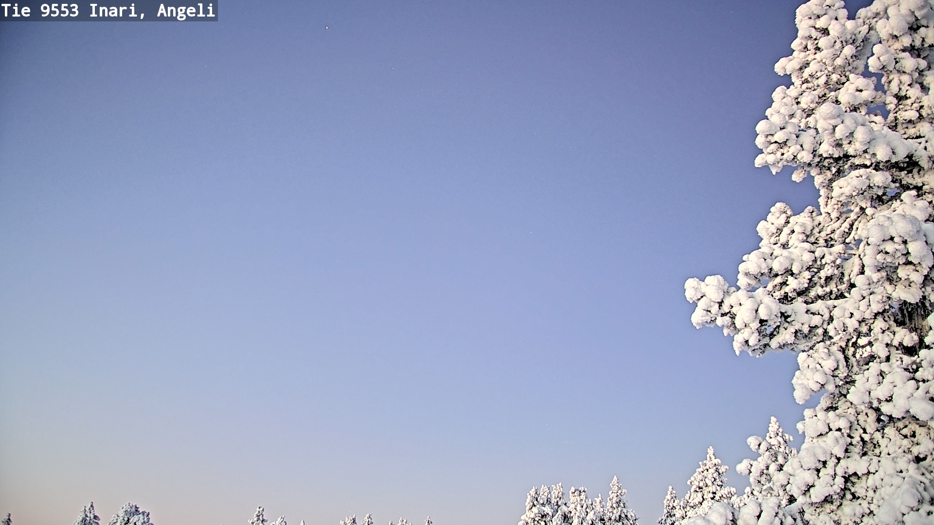 Kelikamerat Kuva Tie 9553 Inari, Angeli, Lintupuolivaara, Inari, Lappi