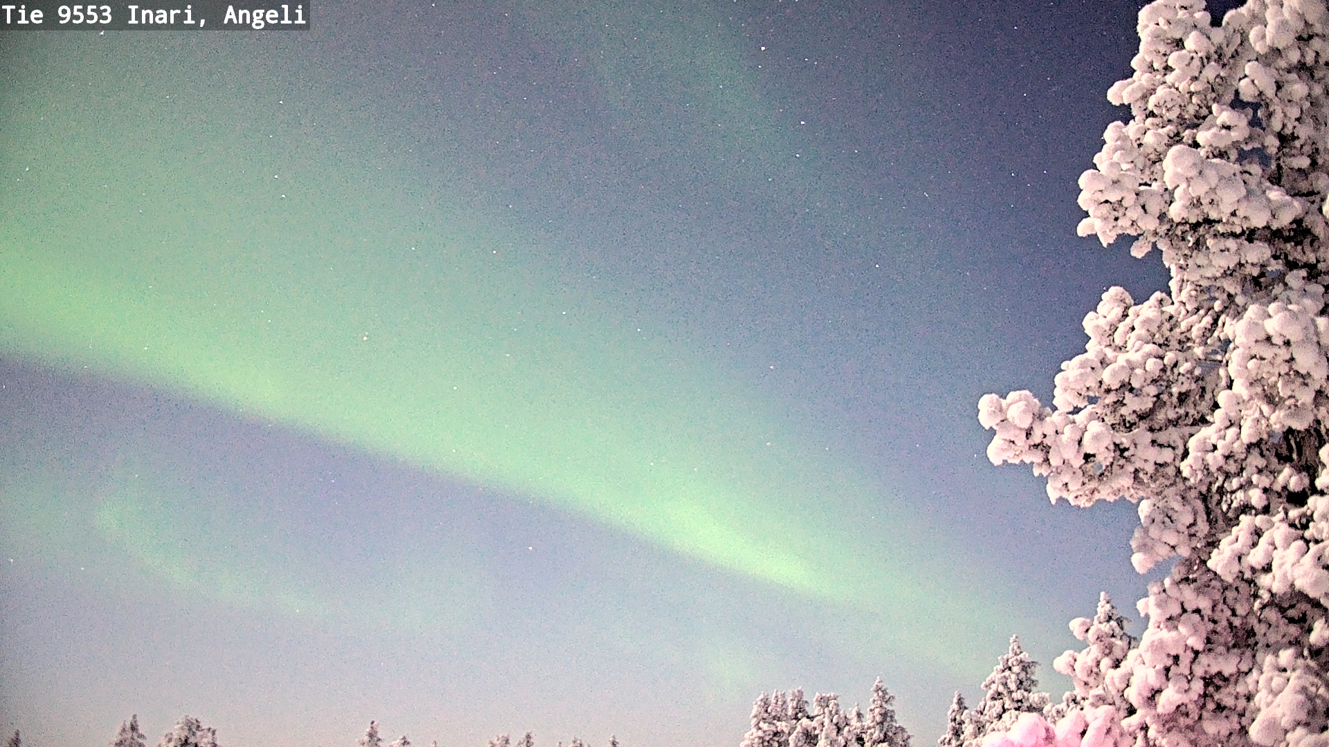 Kelikamerat Kuva Tie 9553 Inari, Angeli, Lintupuolivaara, Inari, Lappi