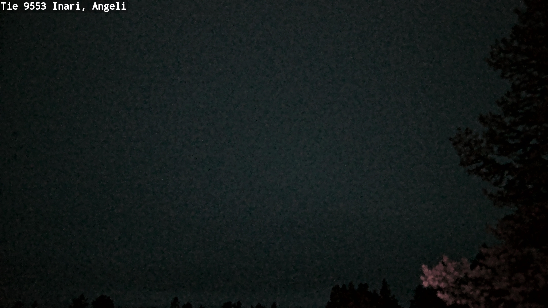 Weather Camera Image Road 9553 Inari, Angeli, Lintupuolivaara, Inari, Lappi