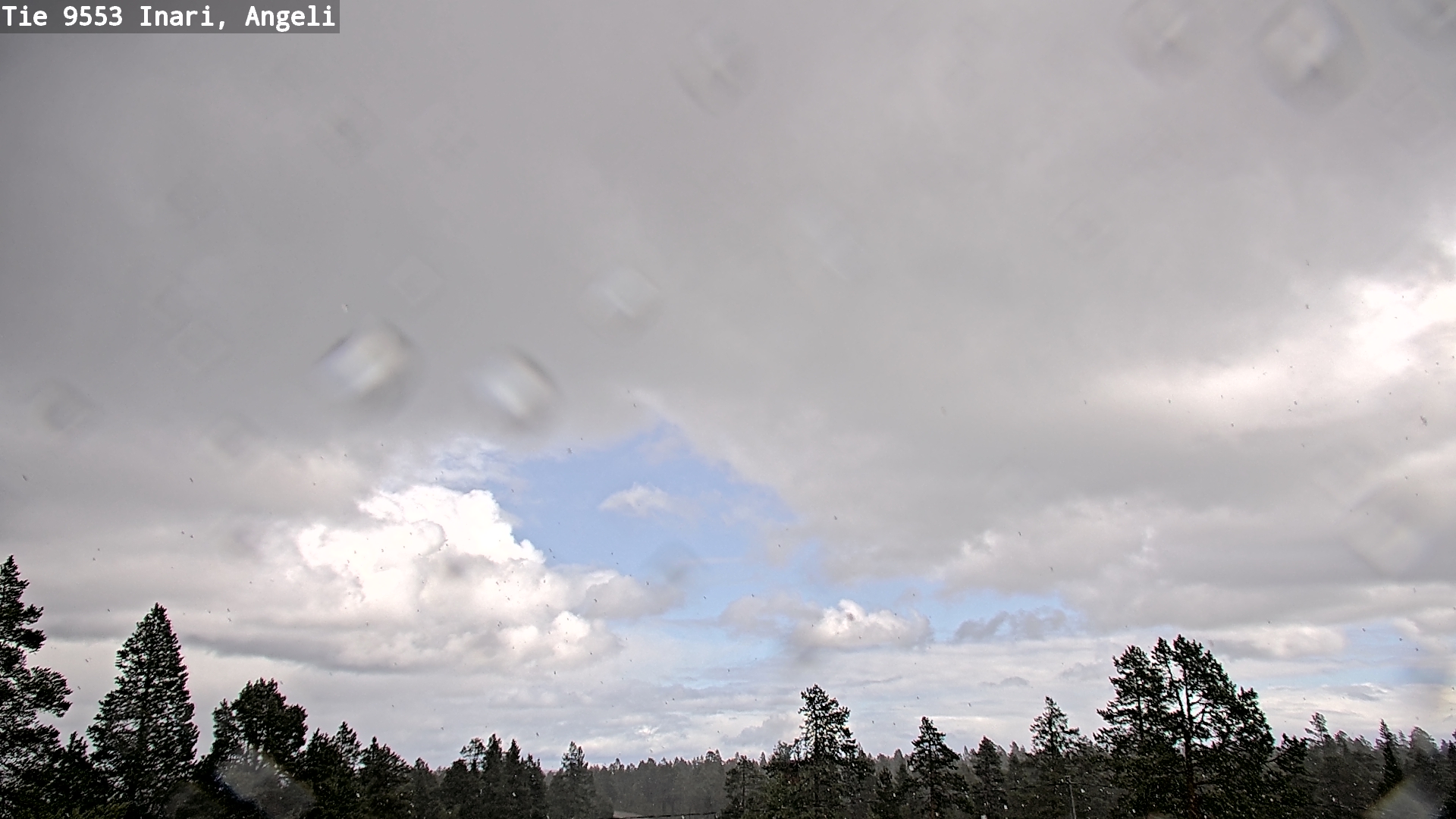 Weather Camera Image Road 9553 Inari, Angeli, Lintupuolivaara, Inari, Lappi
