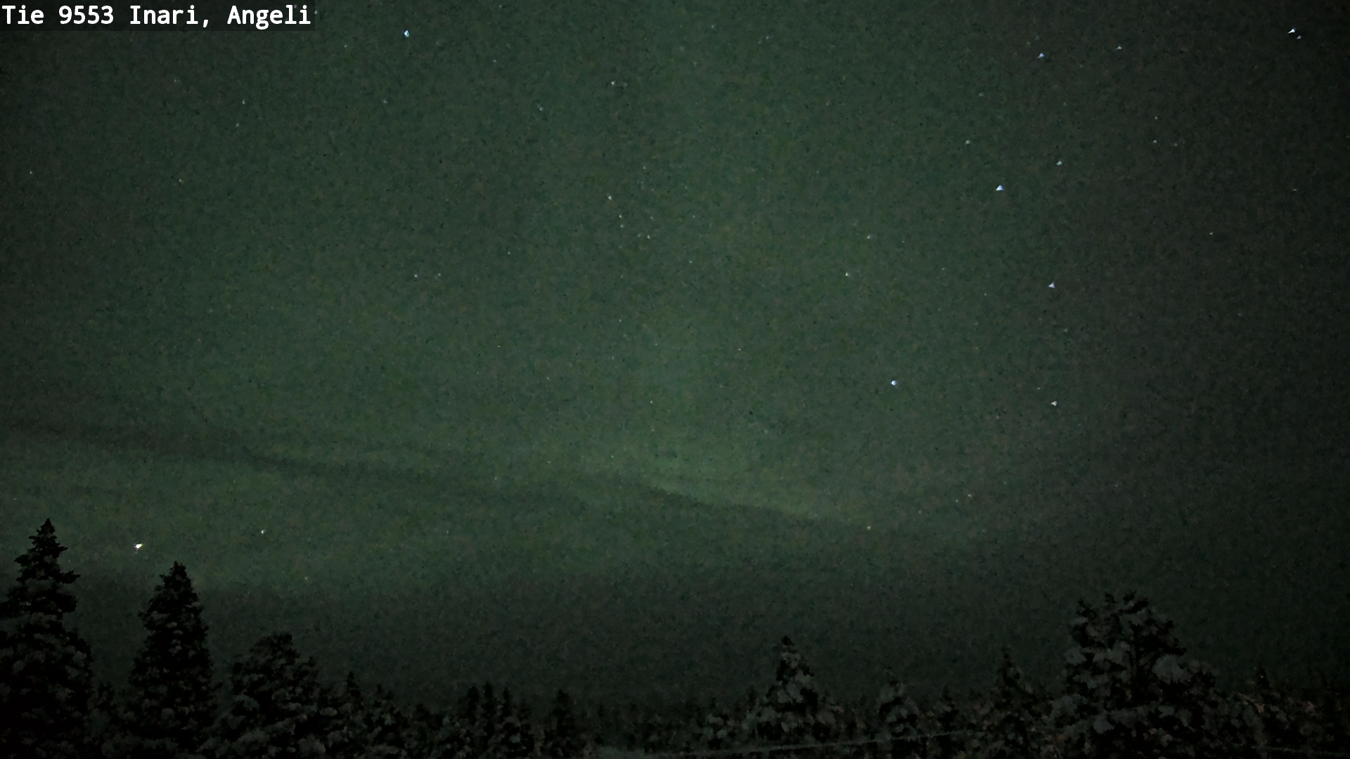 Weather Camera Image Road 9553 Inari, Angeli, Lintupuolivaara, Inari, Lappi