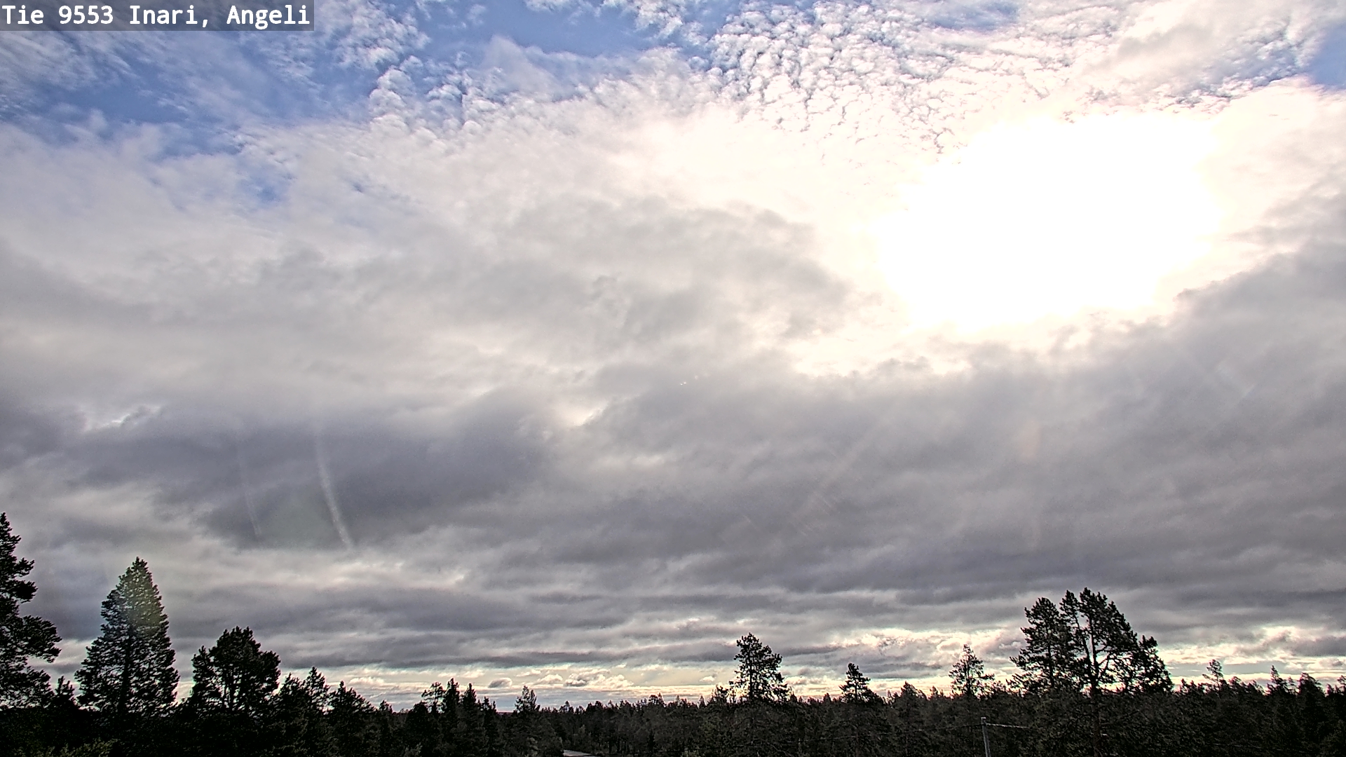 Weather Camera Image Road 9553 Inari, Angeli, Lintupuolivaara, Inari, Lappi