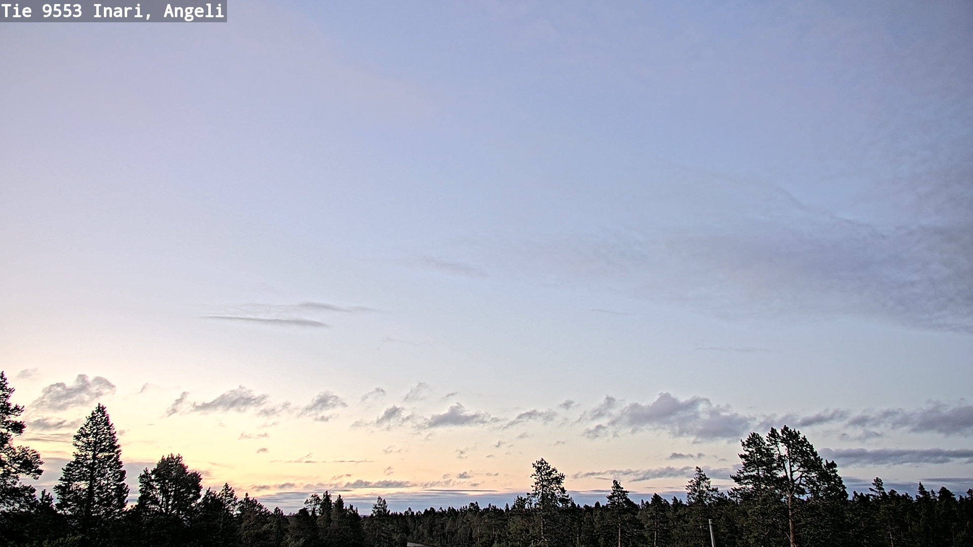 Kelikamerat Kuva Tie 9553 Inari, Angeli, Lintupuolivaara, Inari, Lappi