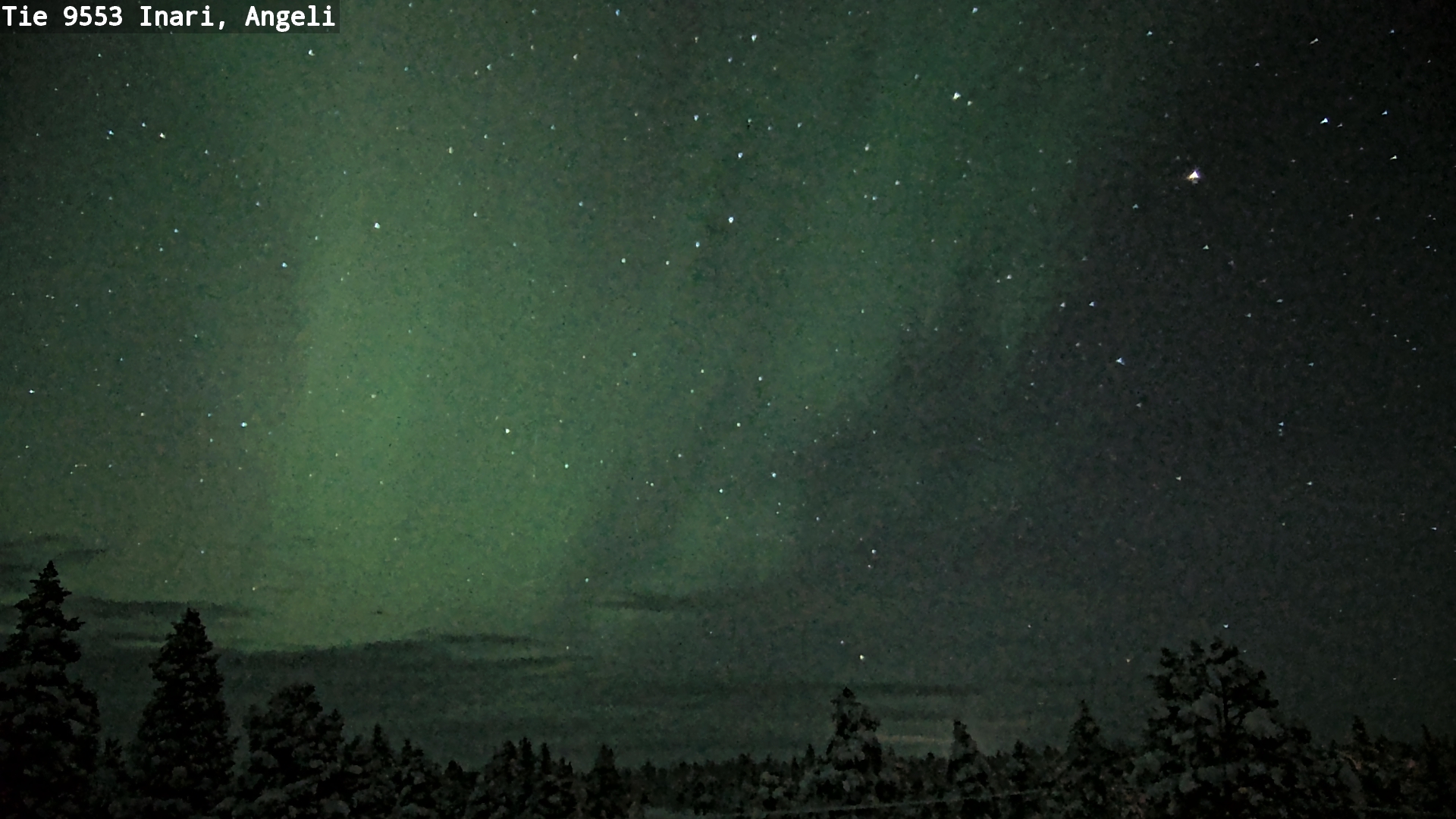 Weather Camera Image Road 9553 Inari, Angeli, Lintupuolivaara, Inari, Lappi