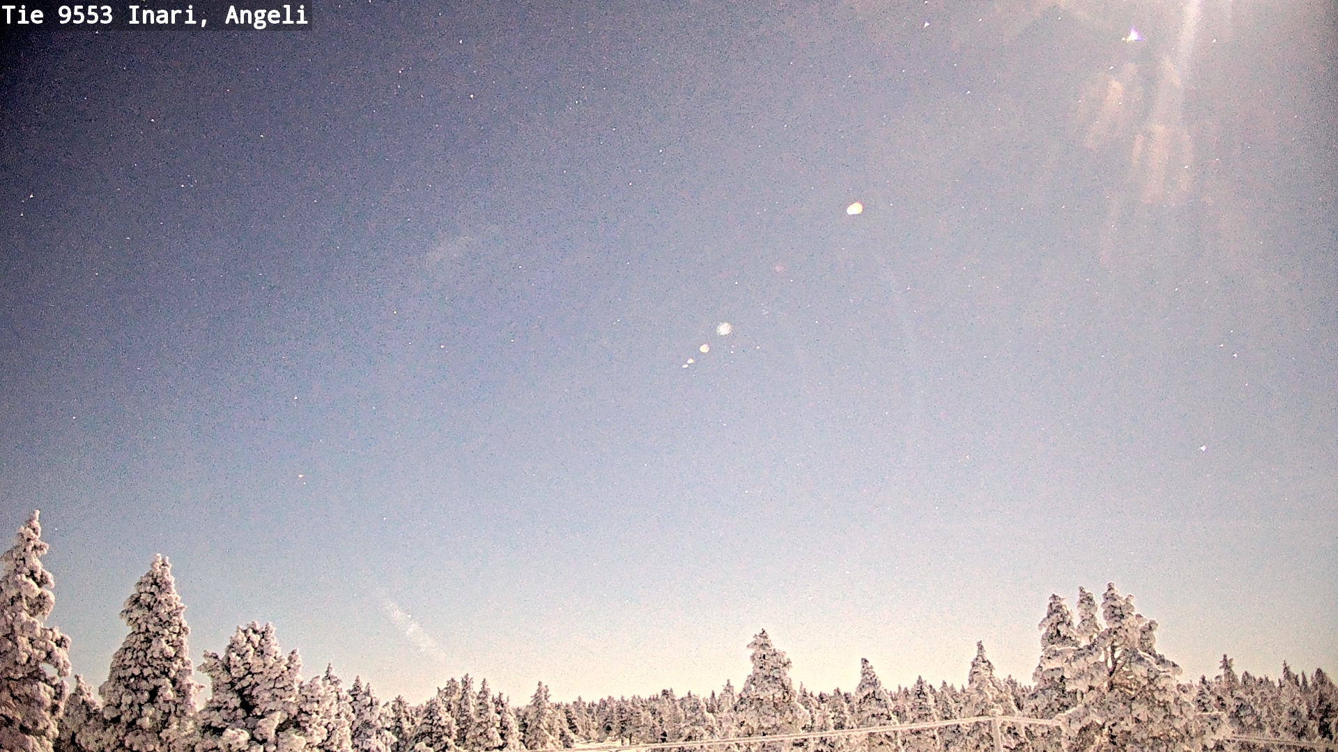 Weather Camera Image Road 9553 Inari, Angeli, Lintupuolivaara, Inari, Lappi