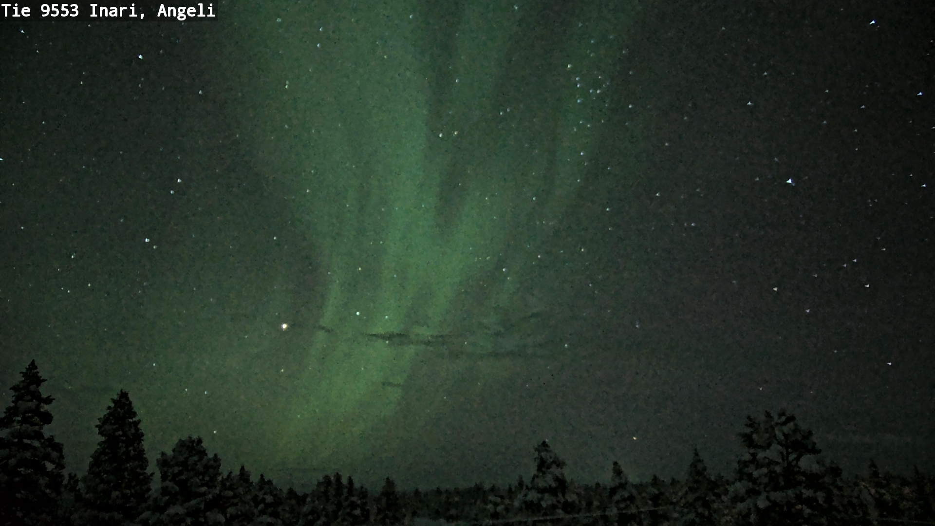 Weather Camera Image Road 9553 Inari, Angeli, Lintupuolivaara, Inari, Lappi