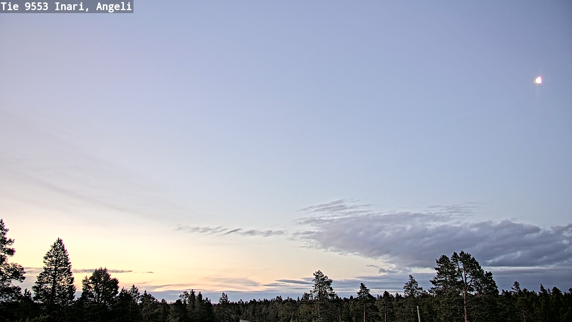 Kelikamerat Kuva Tie 9553 Inari, Angeli, Lintupuolivaara, Inari, Lappi