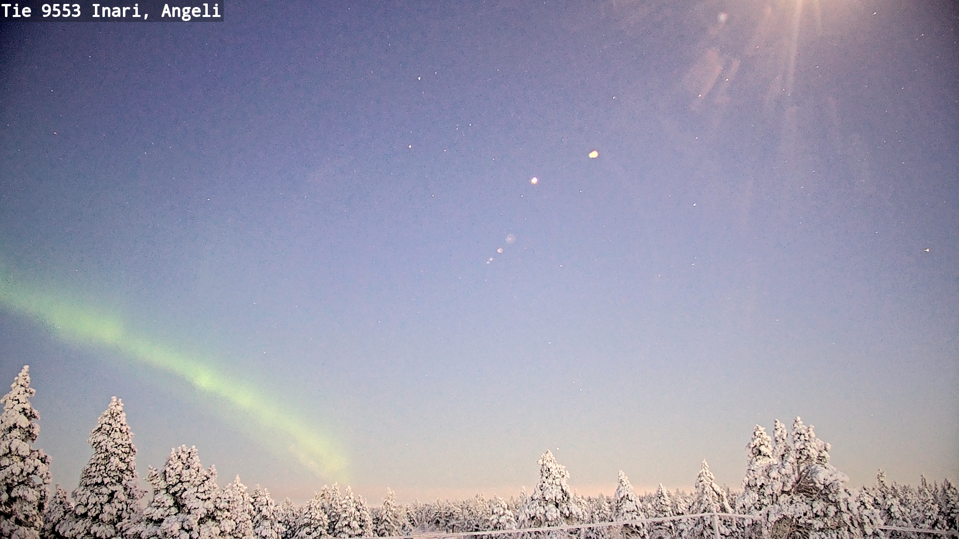 Kelikamerat Kuva Tie 9553 Inari, Angeli, Lintupuolivaara, Inari, Lappi