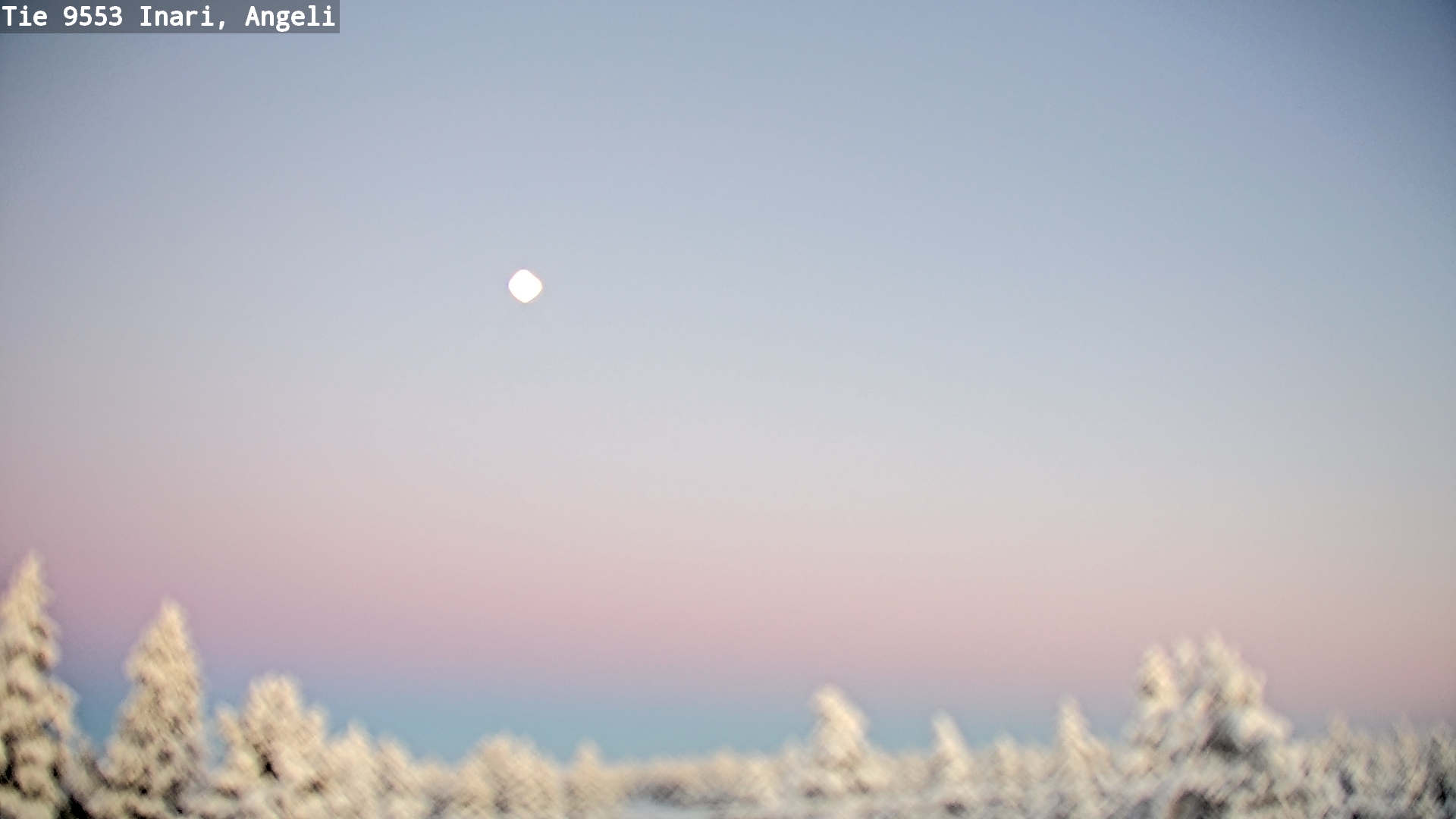 Weather Camera Image Road 9553 Inari, Angeli, Lintupuolivaara, Inari, Lappi