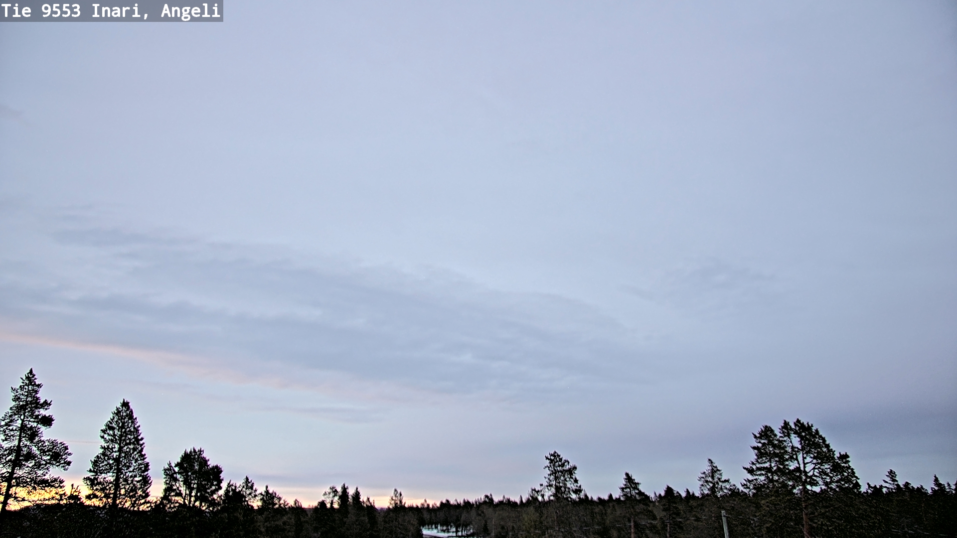 Kelikamerat Kuva Tie 9553 Inari, Angeli, Lintupuolivaara, Inari, Lappi