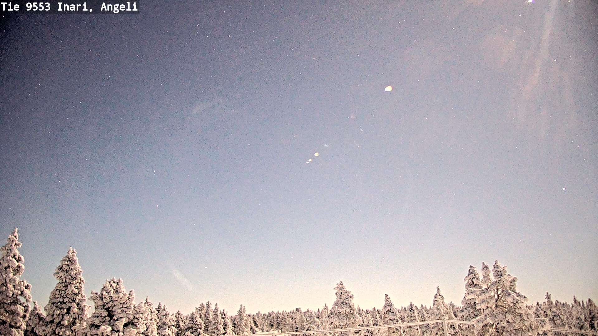 Weather Camera Image Road 9553 Inari, Angeli, Lintupuolivaara, Inari, Lappi