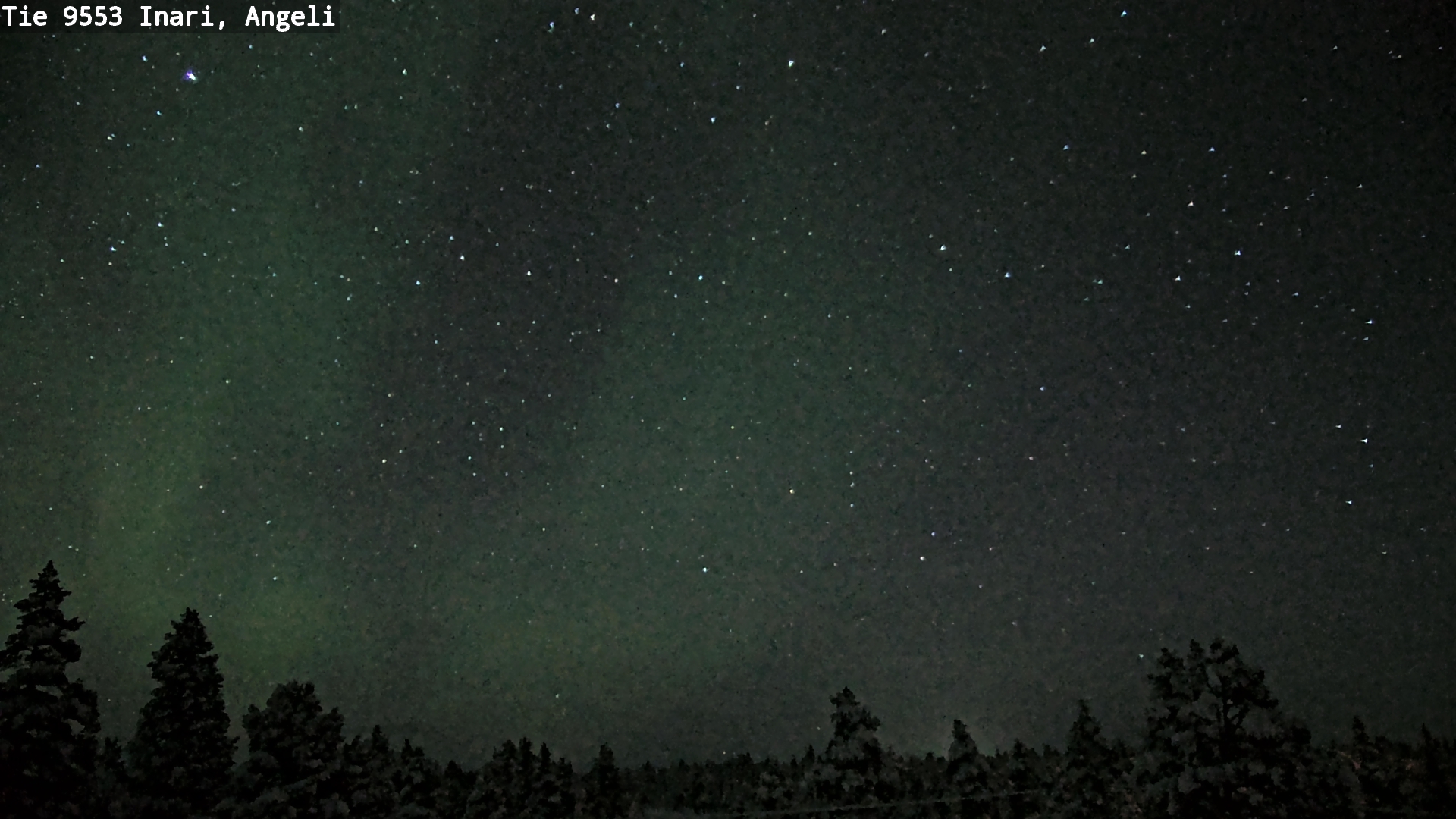 Weather Camera Image Road 9553 Inari, Angeli, Lintupuolivaara, Inari, Lappi