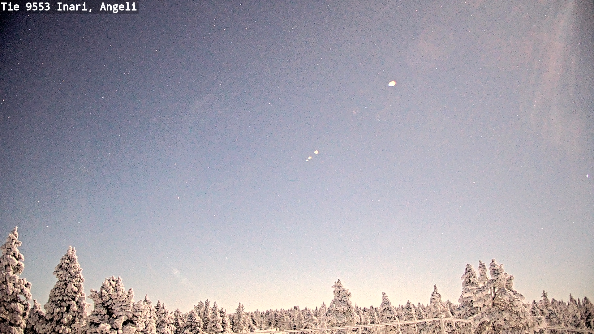 Weather Camera Image Road 9553 Inari, Angeli, Lintupuolivaara, Inari, Lappi