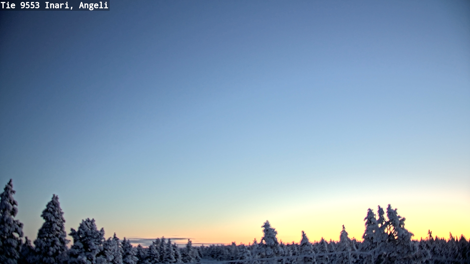 Kelikamerat Kuva Tie 9553 Inari, Angeli, Lintupuolivaara, Inari, Lappi