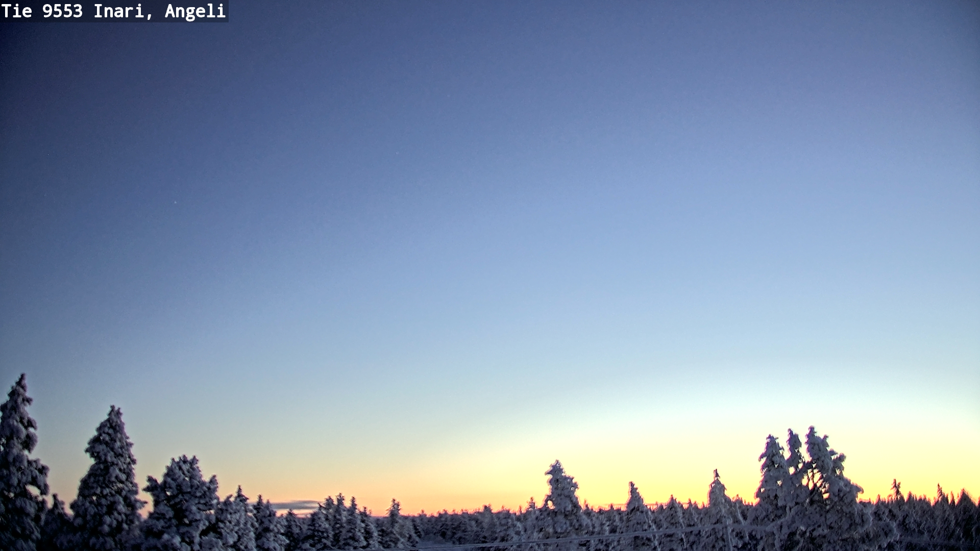 Kelikamerat Kuva Tie 9553 Inari, Angeli, Lintupuolivaara, Inari, Lappi