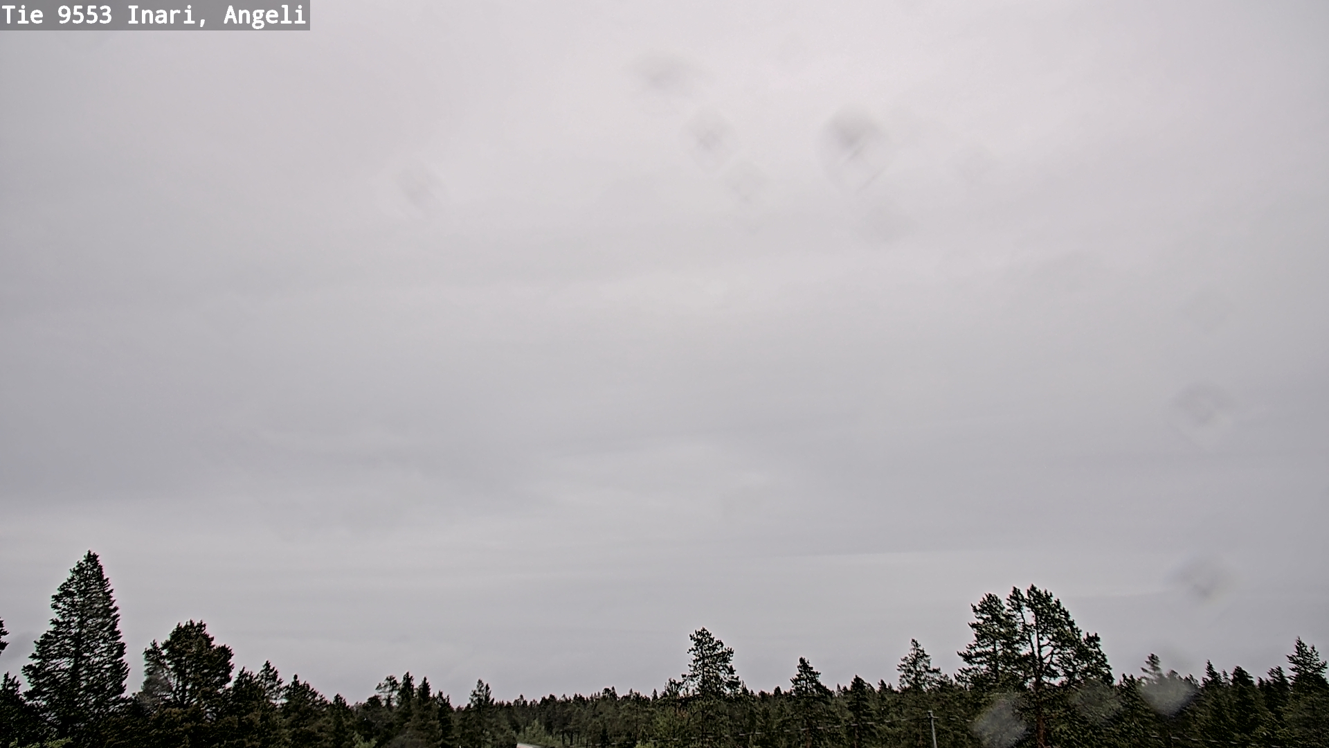 Weather Camera Image Väg 9553 Inari, Angeli, Lintupuolivaara, Inari, Lappi