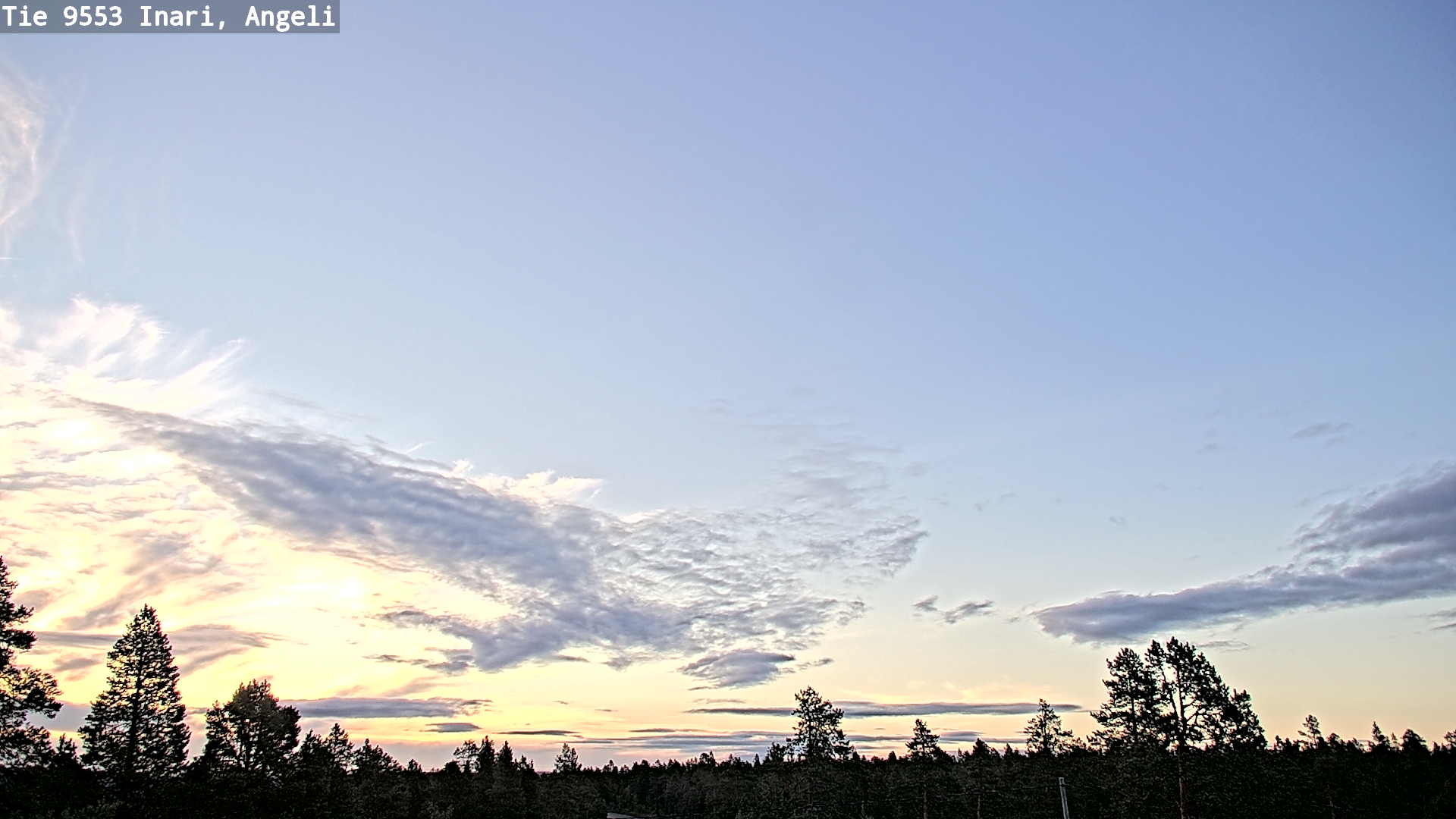 Kelikamerat Kuva Tie 9553 Inari, Angeli, Lintupuolivaara, Inari, Lappi