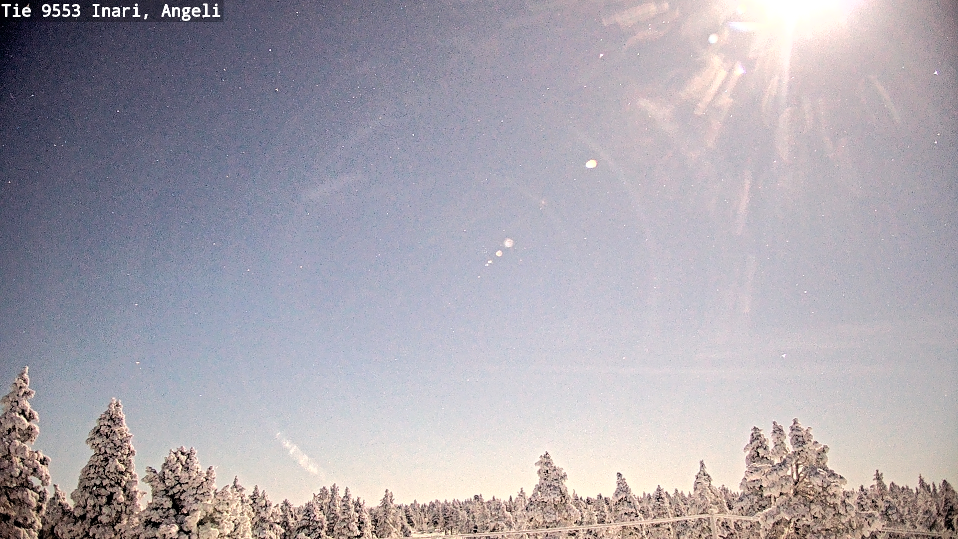 Weather Camera Image Road 9553 Inari, Angeli, Lintupuolivaara, Inari, Lappi