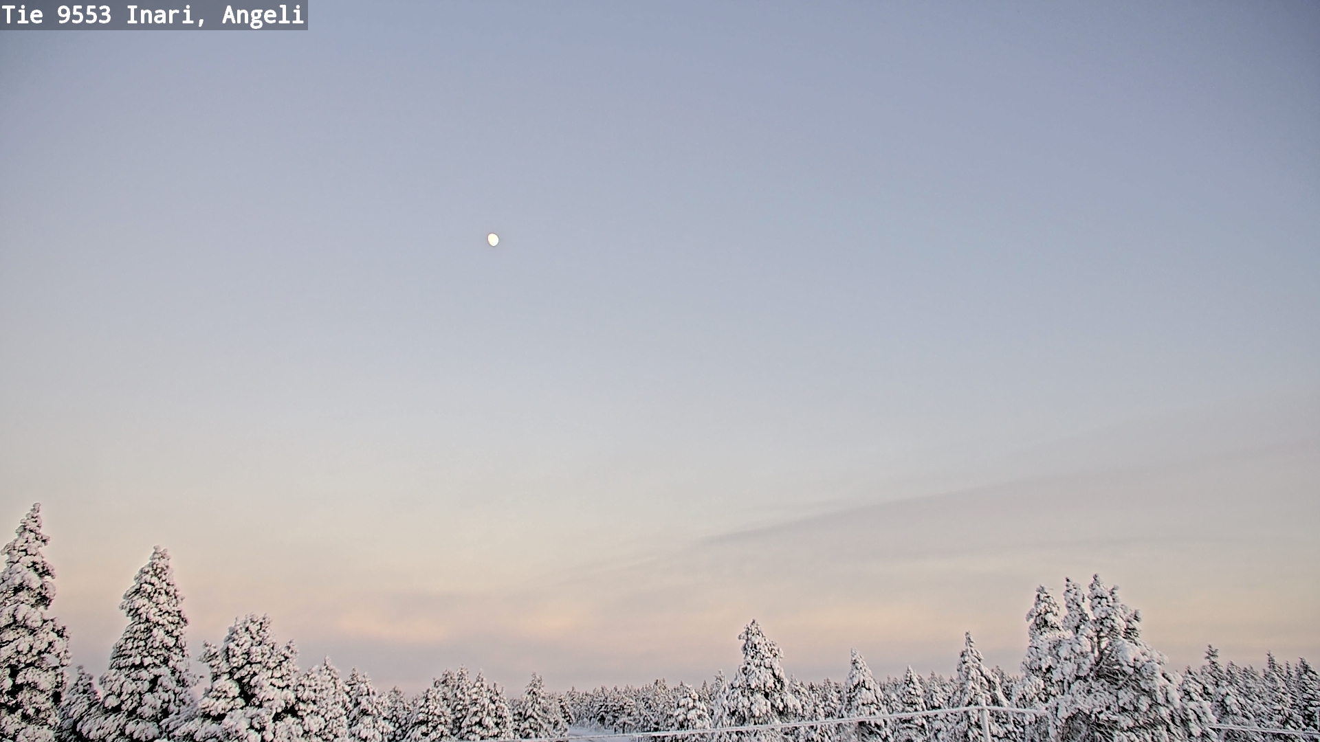 Kelikamerat Kuva Tie 9553 Inari, Angeli, Lintupuolivaara, Inari, Lappi