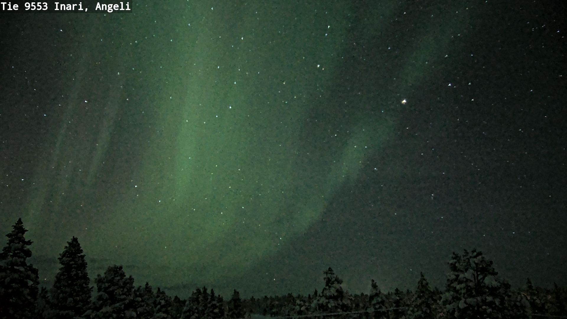 Weather Camera Image Road 9553 Inari, Angeli, Lintupuolivaara, Inari, Lappi