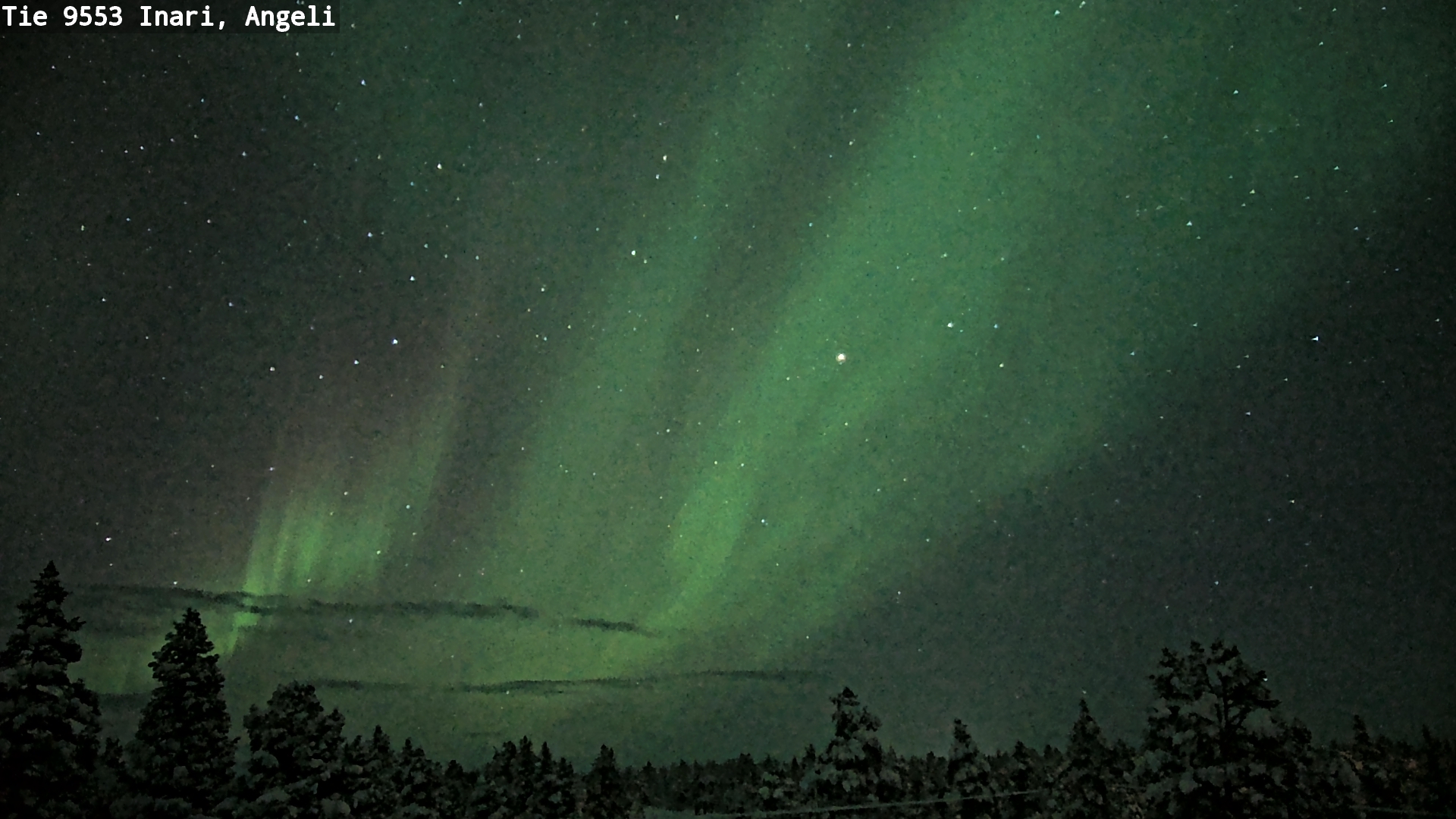 Weather Camera Image Road 9553 Inari, Angeli, Lintupuolivaara, Inari, Lappi