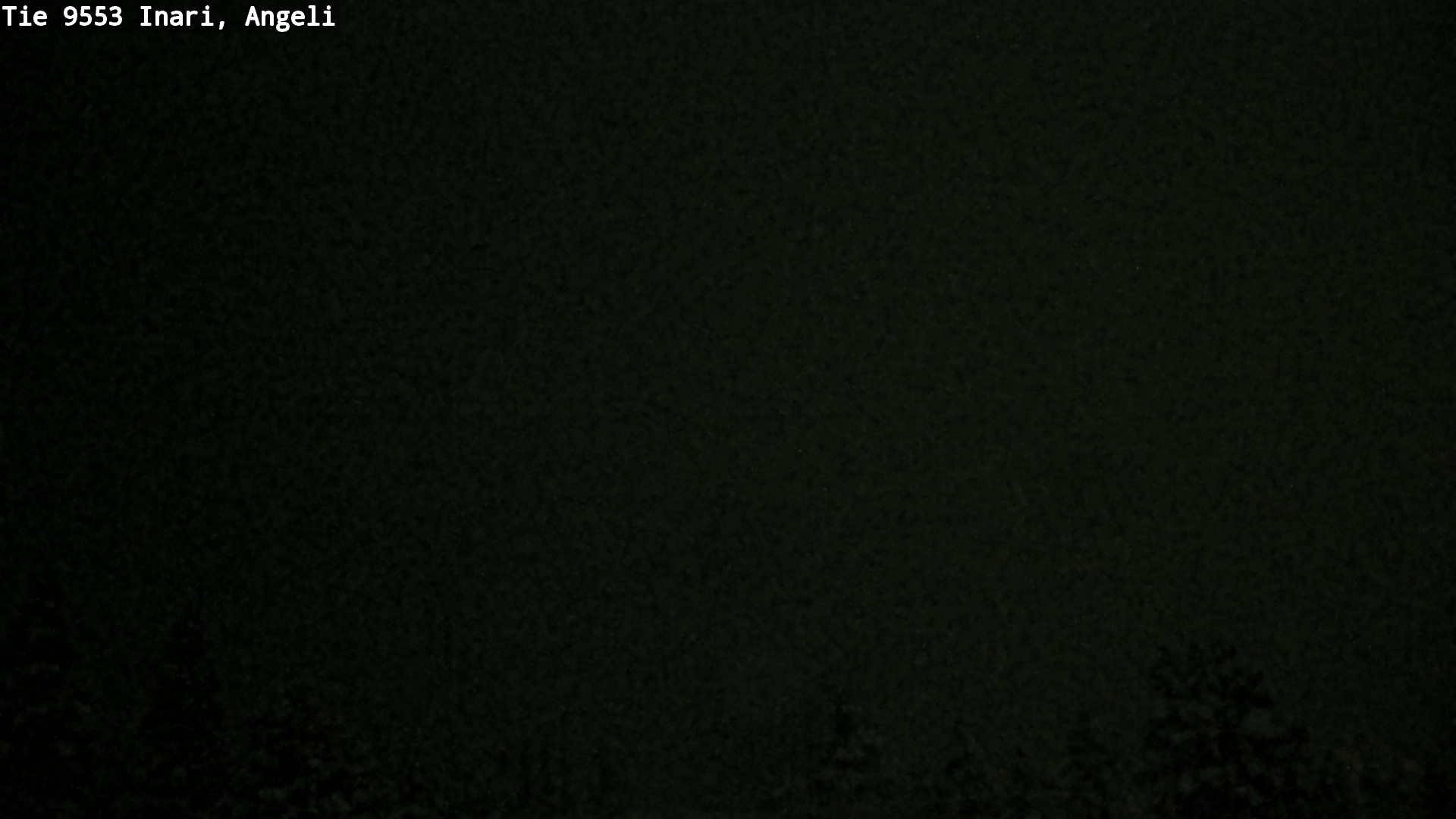 Weather Camera Image Road 9553 Inari, Angeli, Lintupuolivaara, Inari, Lappi