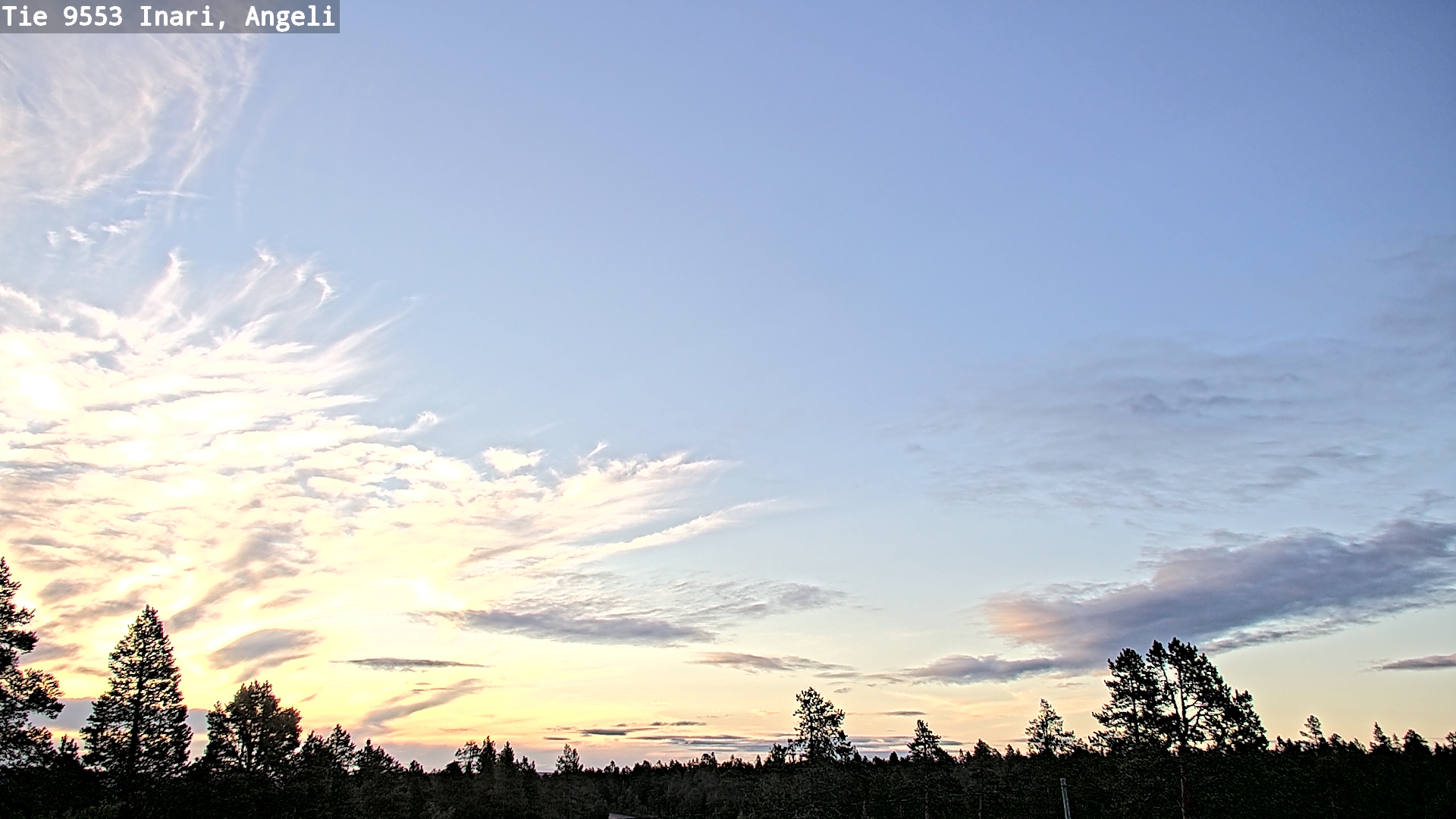 Kelikamerat Kuva Tie 9553 Inari, Angeli, Lintupuolivaara, Inari, Lappi