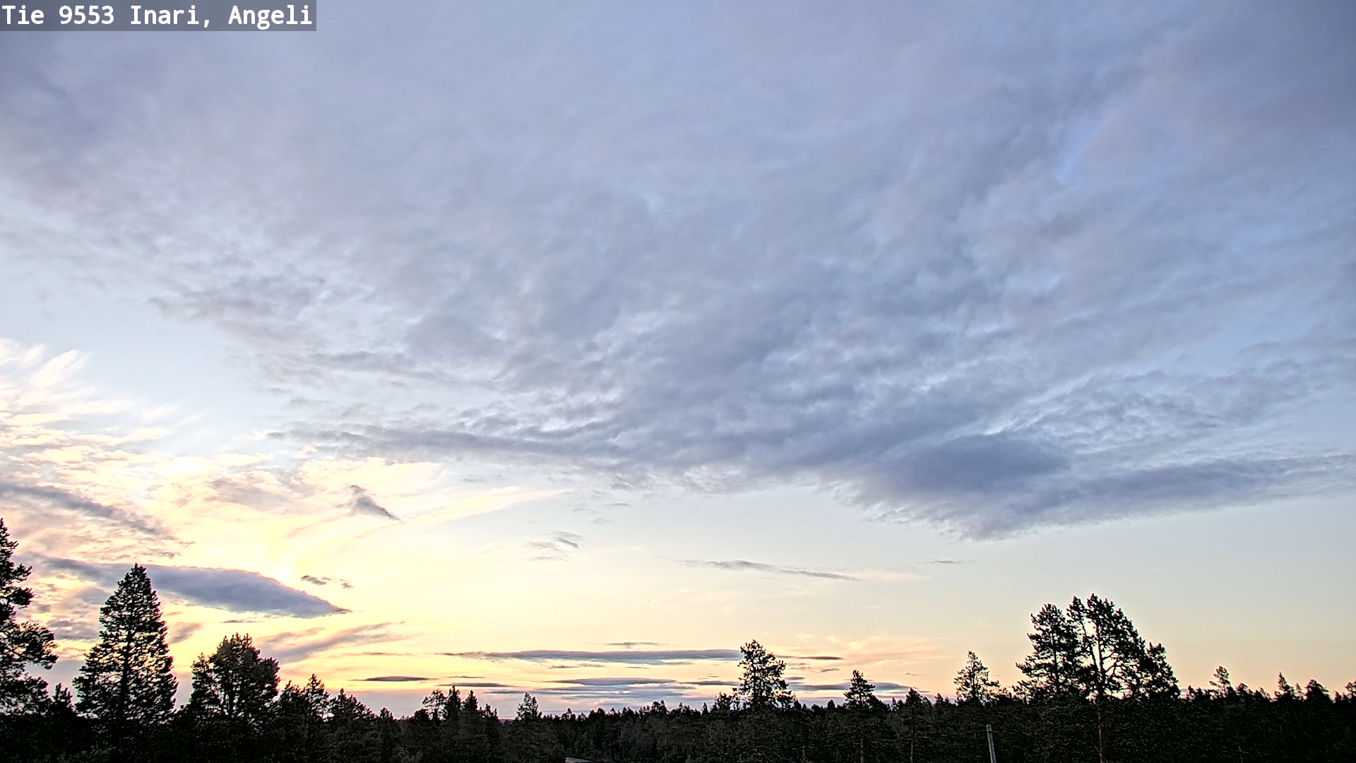 Kelikamerat Kuva Tie 9553 Inari, Angeli, Lintupuolivaara, Inari, Lappi