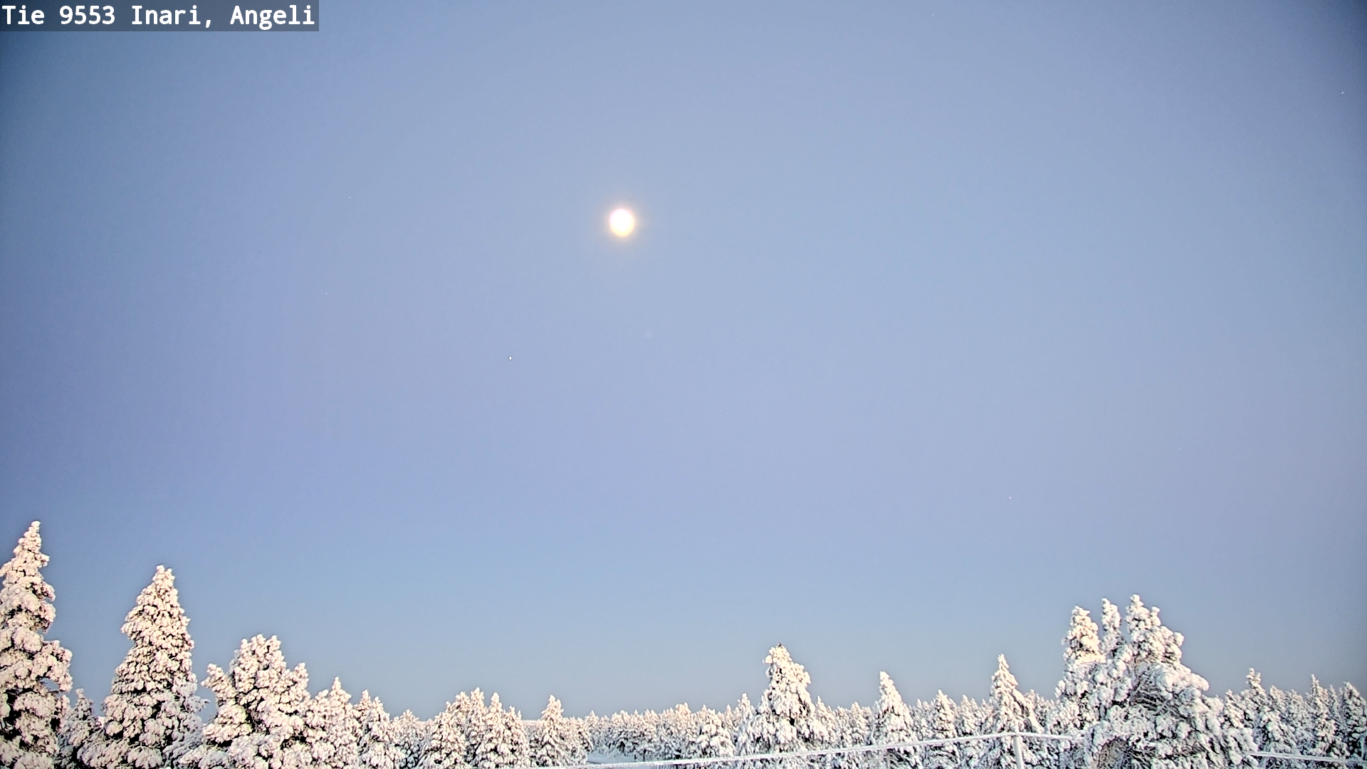 Weather Camera Image Road 9553 Inari, Angeli, Lintupuolivaara, Inari, Lappi