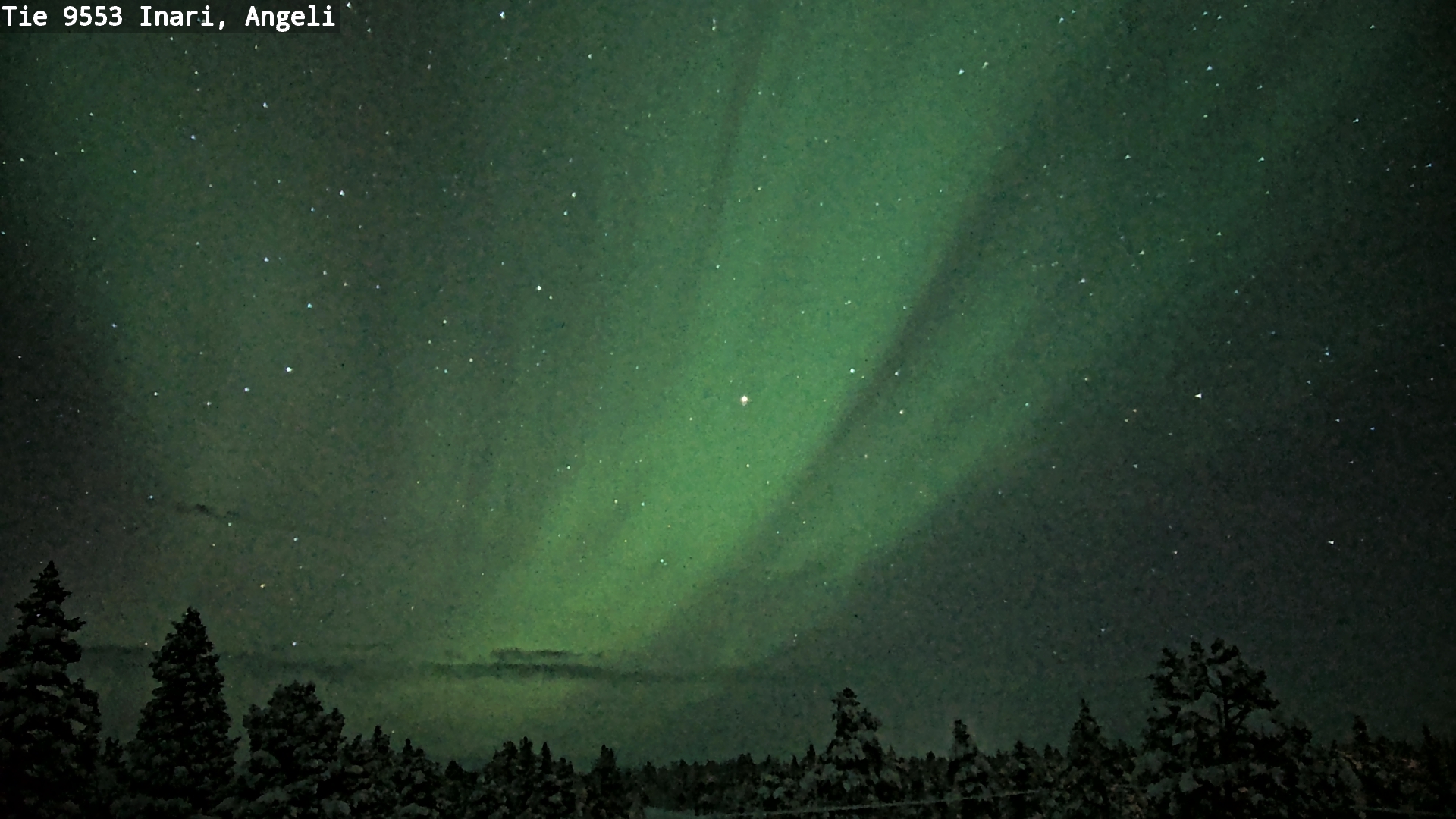 Weather Camera Image Road 9553 Inari, Angeli, Lintupuolivaara, Inari, Lappi