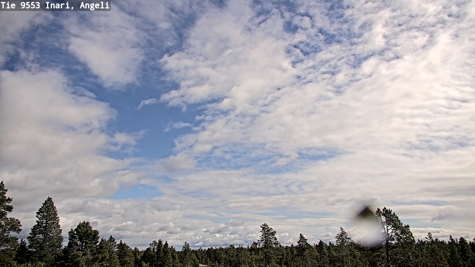 Weather Camera Image Road 9553 Inari, Angeli, Lintupuolivaara, Inari, Lappi
