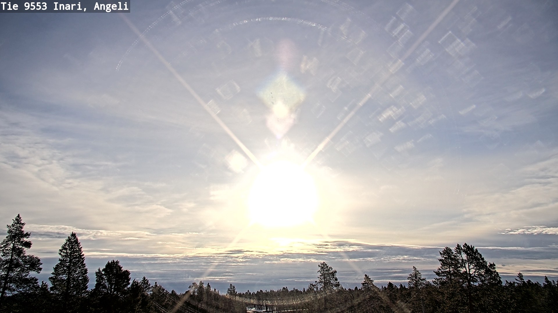 Weather Camera Image Road 9553 Inari, Angeli, Lintupuolivaara, Inari, Lappi