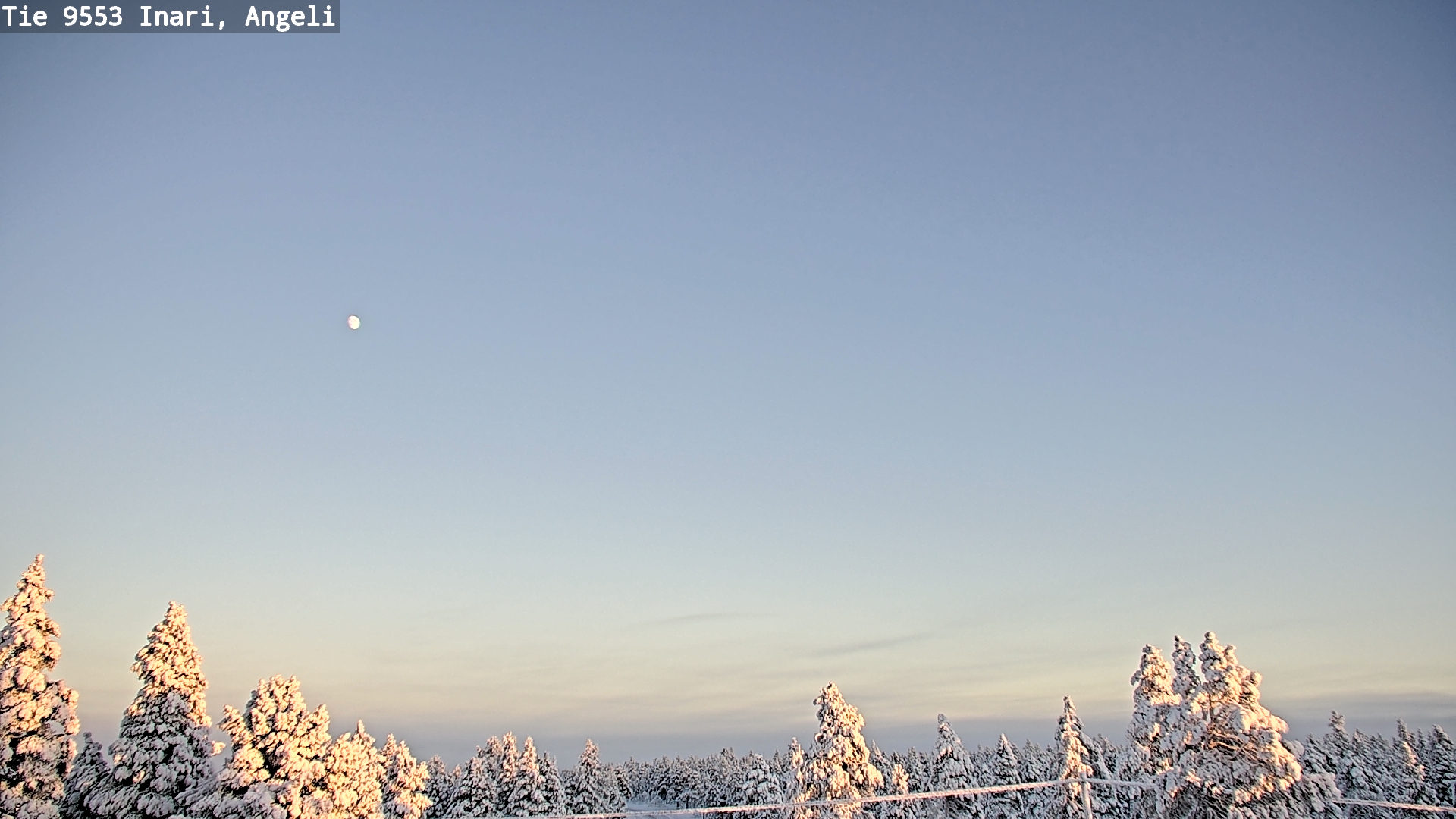 Kelikamerat Kuva Tie 9553 Inari, Angeli, Lintupuolivaara, Inari, Lappi