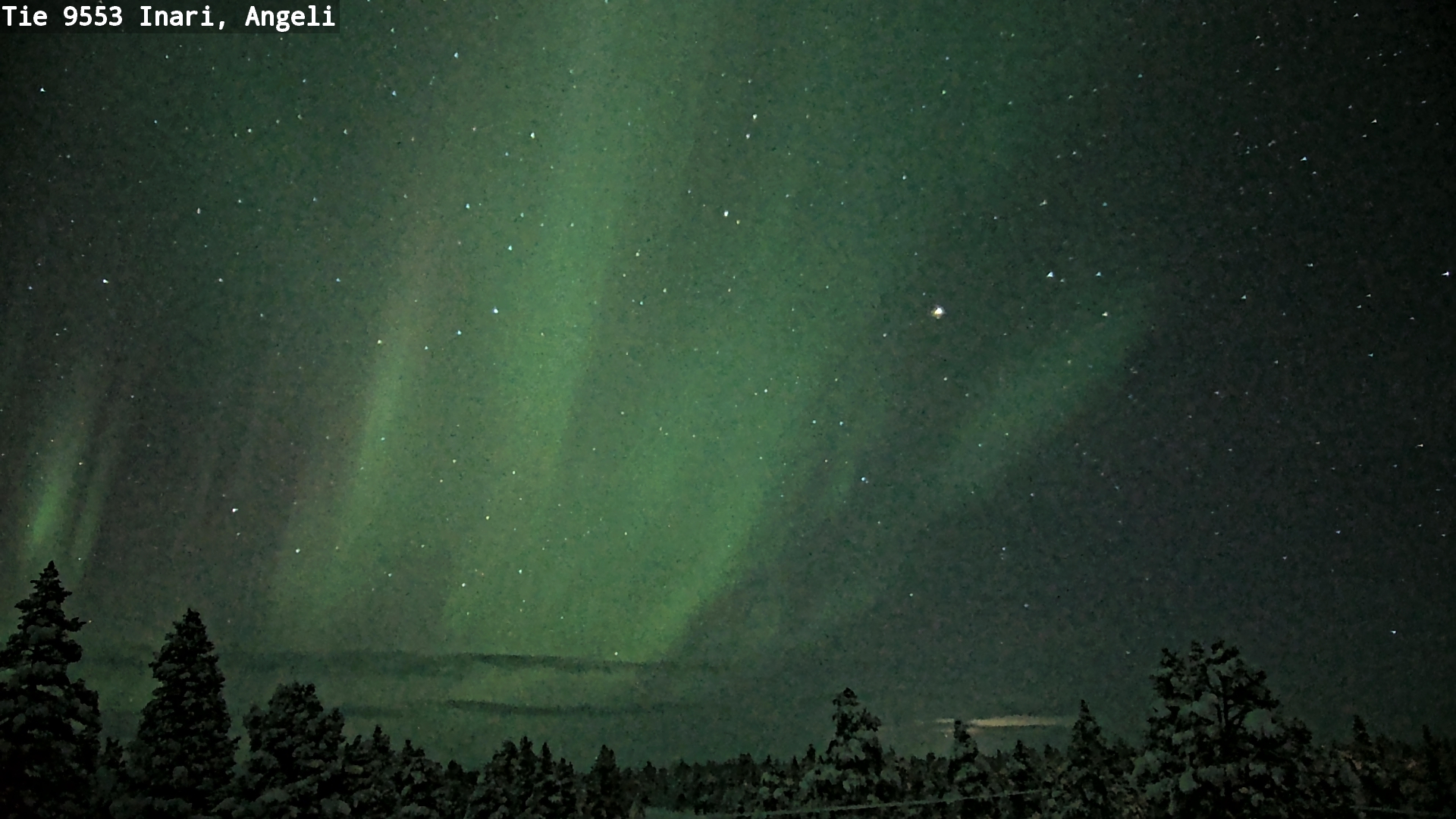Weather Camera Image Road 9553 Inari, Angeli, Lintupuolivaara, Inari, Lappi