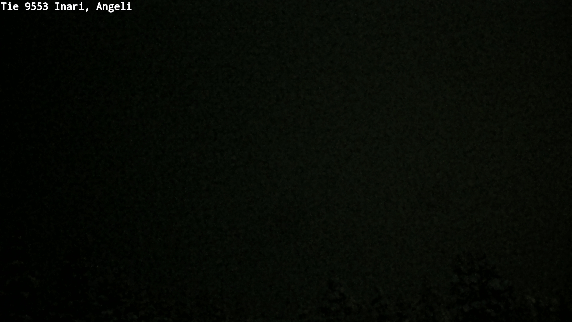 Weather Camera Image Road 9553 Inari, Angeli, Lintupuolivaara, Inari, Lappi