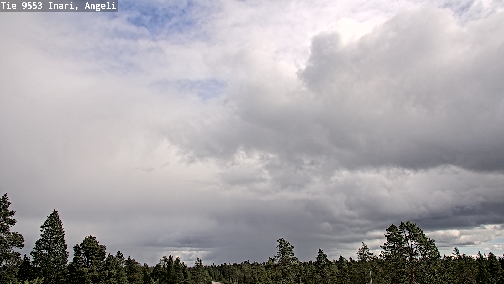 Weather Camera Image Road 9553 Inari, Angeli, Lintupuolivaara, Inari, Lappi